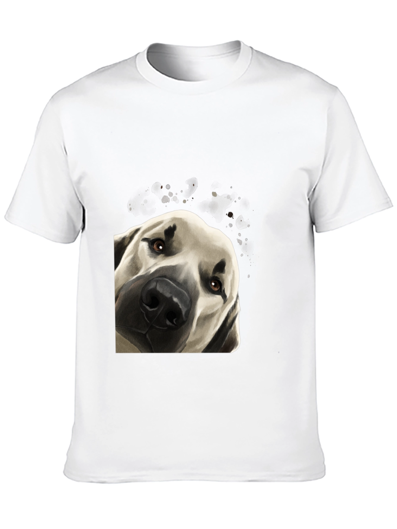 Dog Portrait Graphic T-Shirt