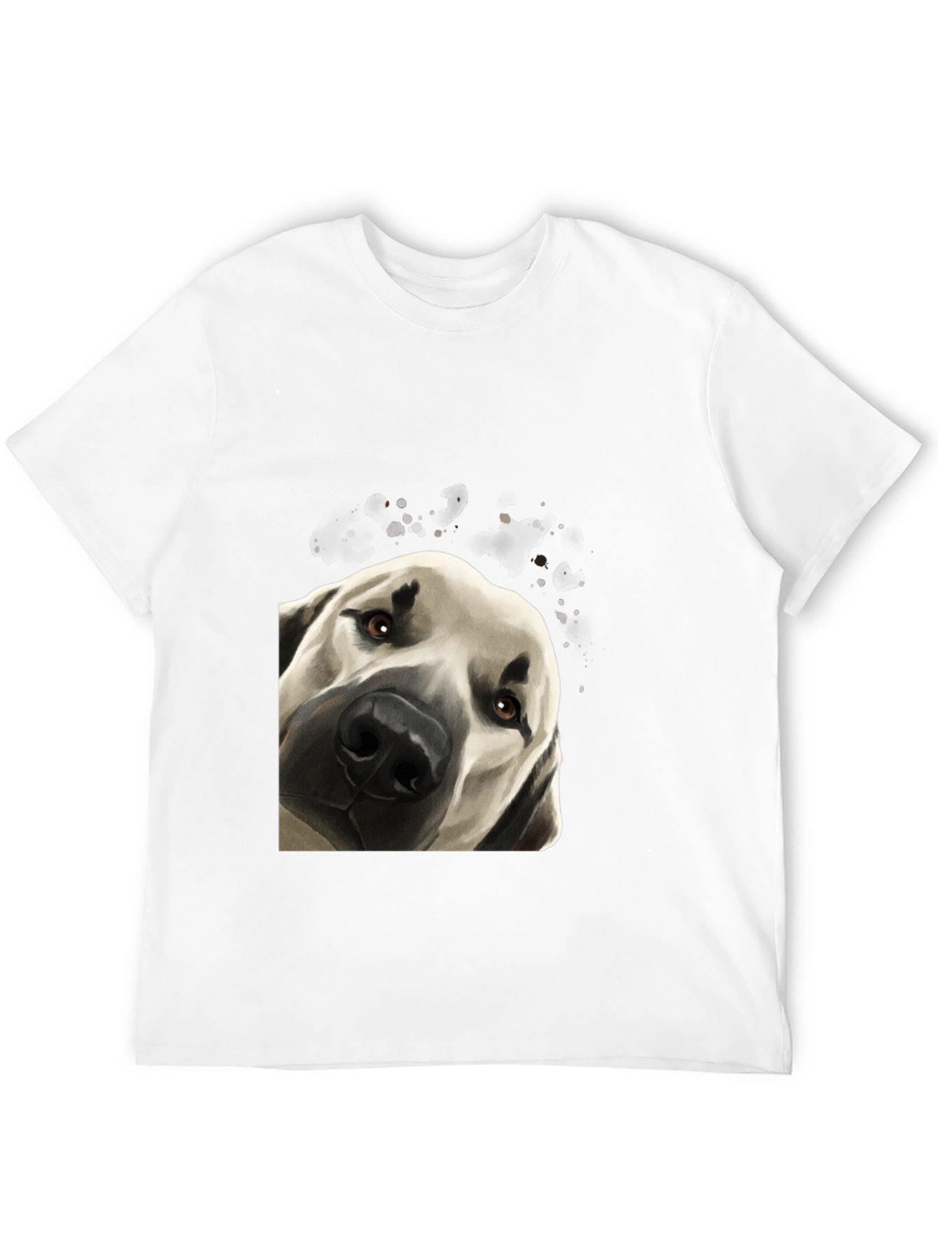 Dog Portrait Graphic T-Shirt