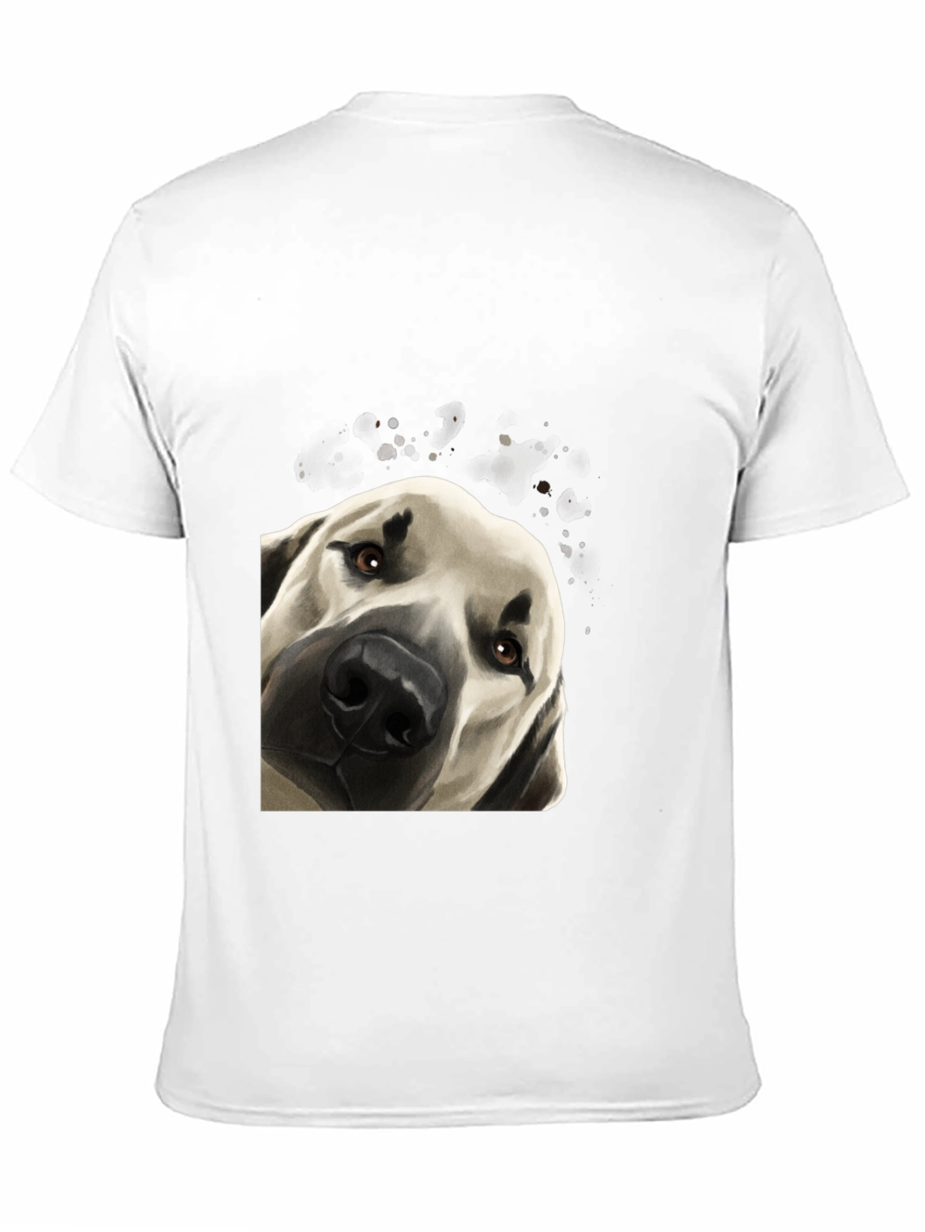 Dog Portrait Graphic T-Shirt