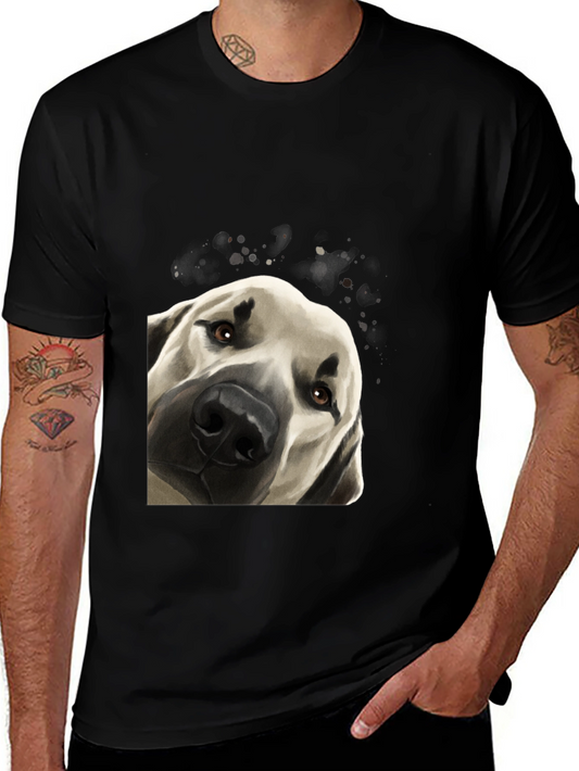Dog Portrait Graphic T-Shirt