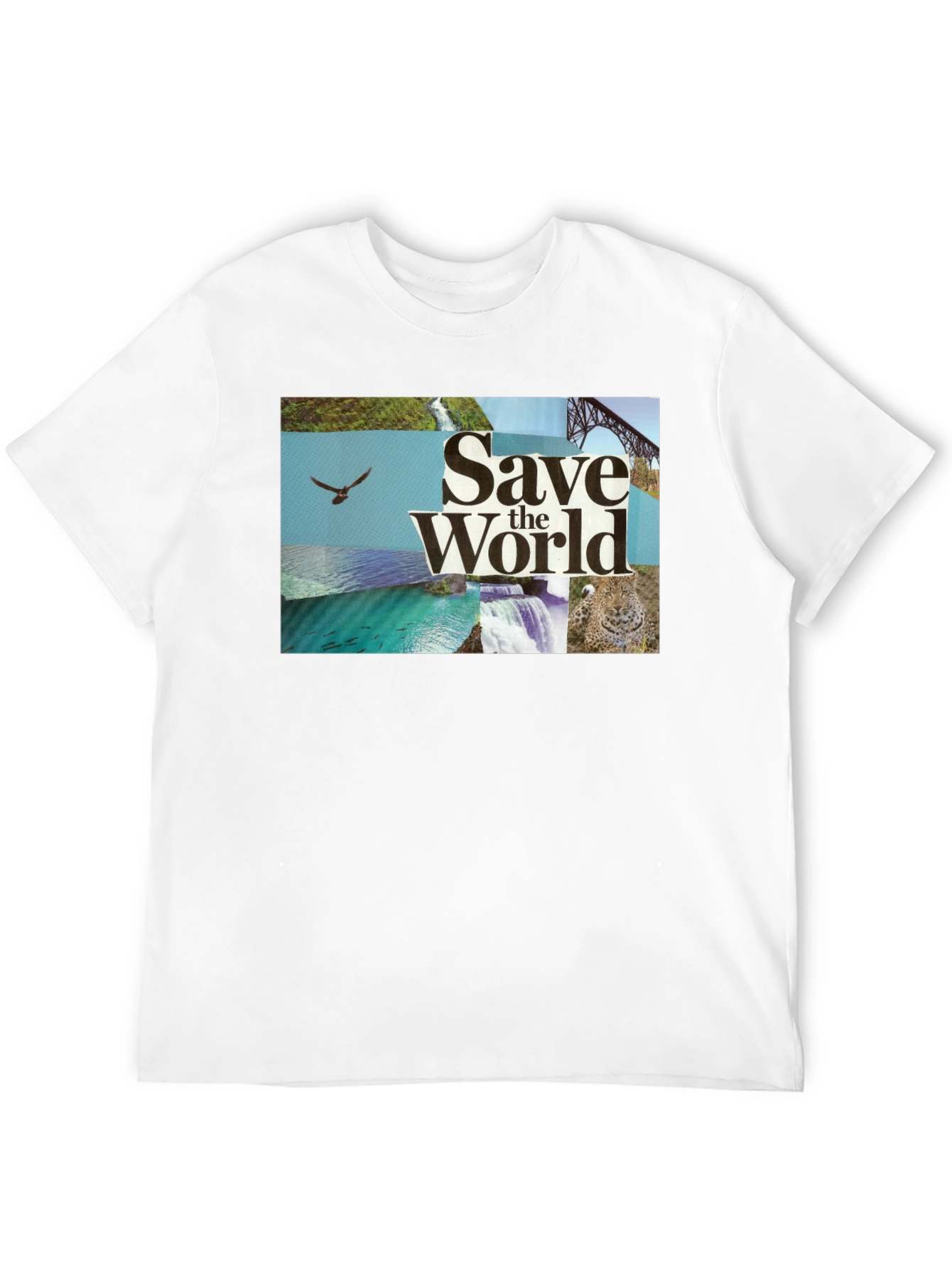 Save the World Graphic T-Shirt