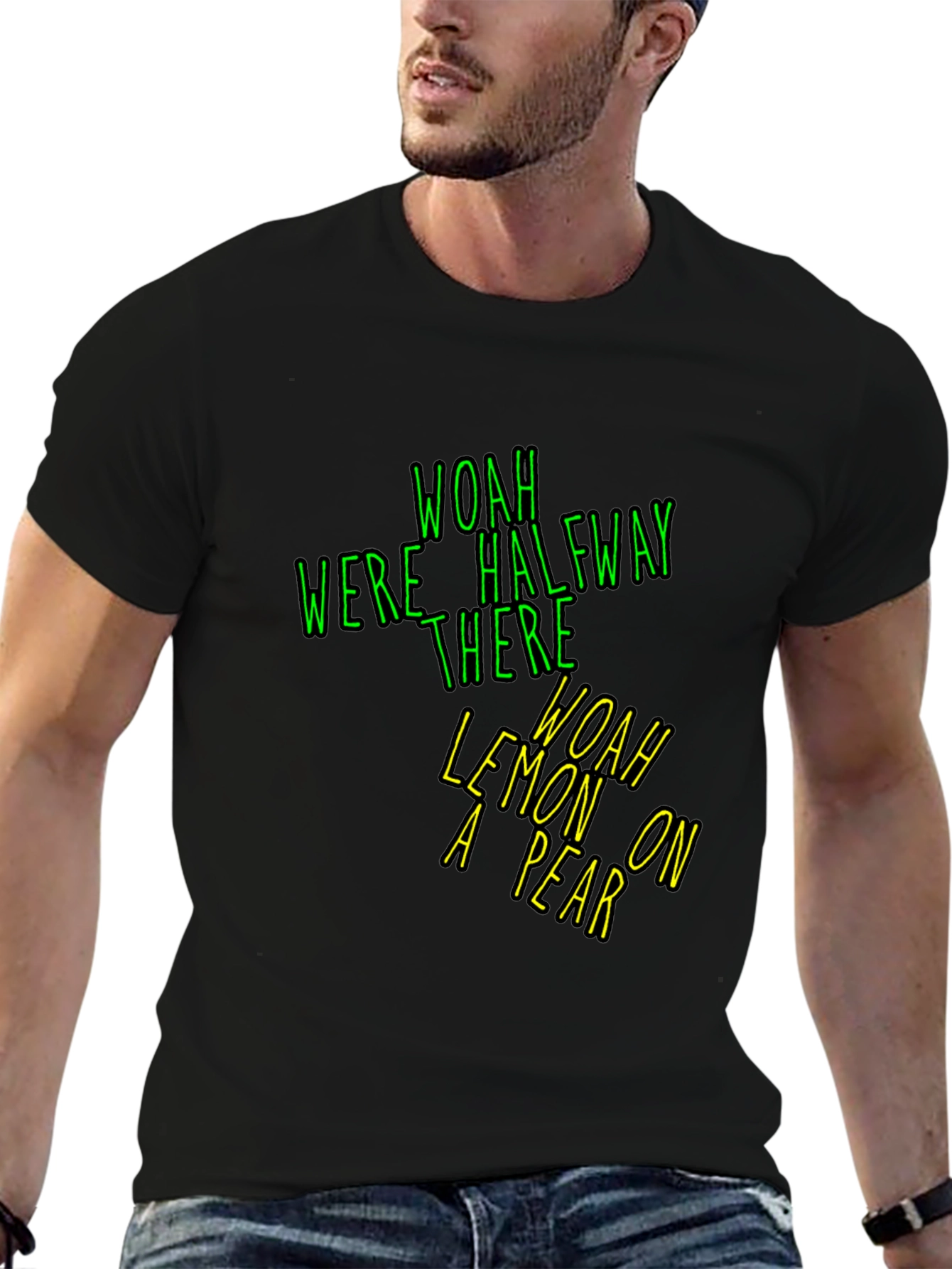 Woah Halfway There T-Shirt - Bon Jovi Inspired Tee