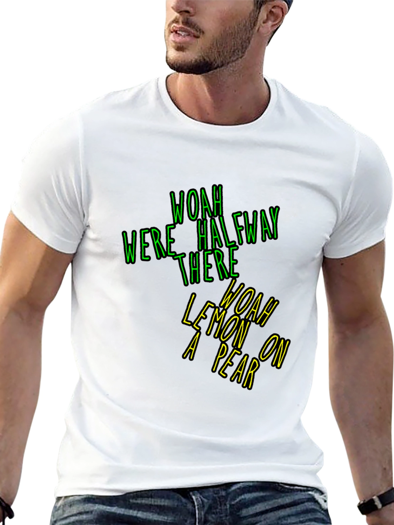 Woah Halfway There T-Shirt - Bon Jovi Inspired Tee