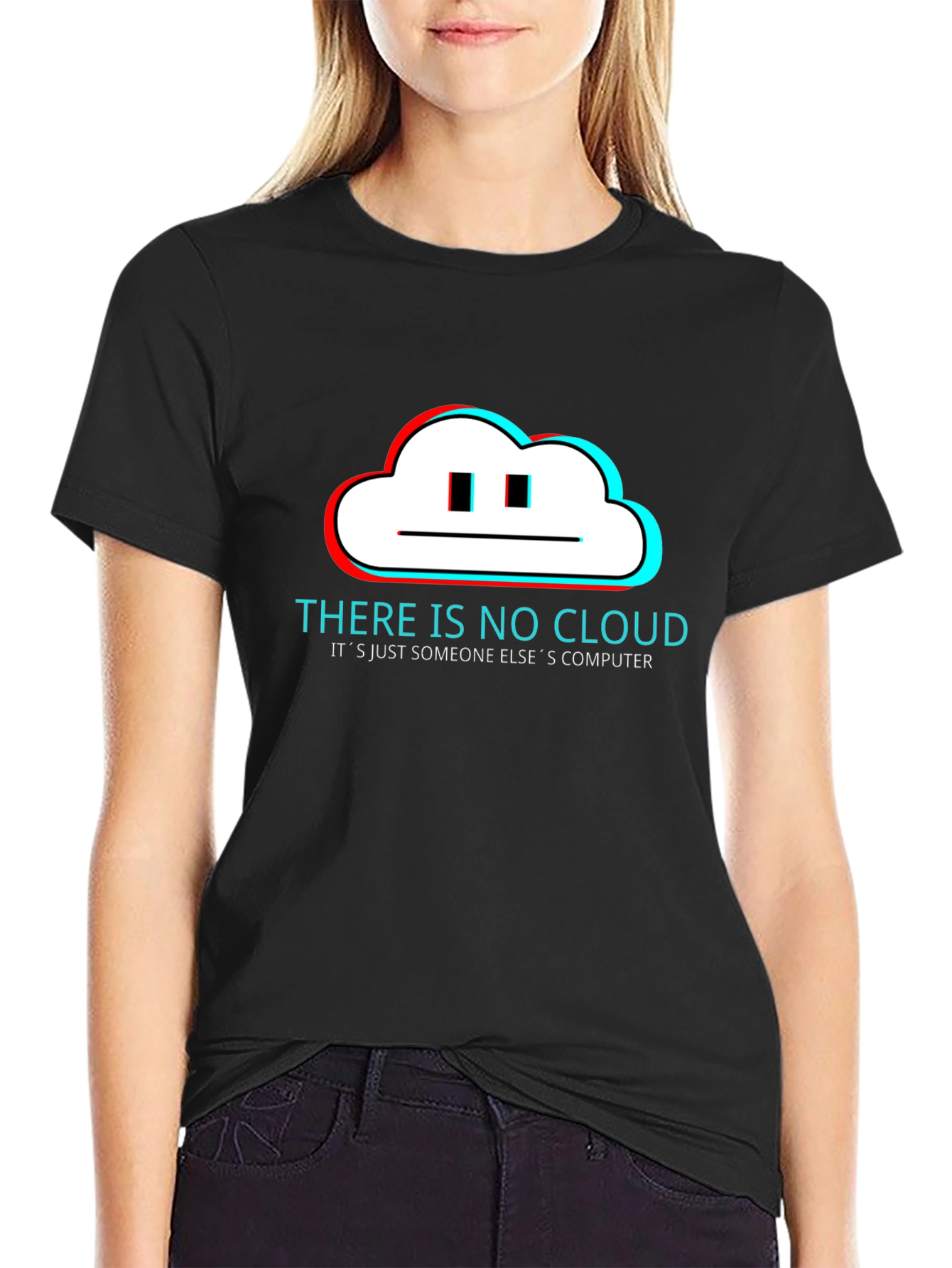 There is No Cloud - Funny Tech T-Shirt
