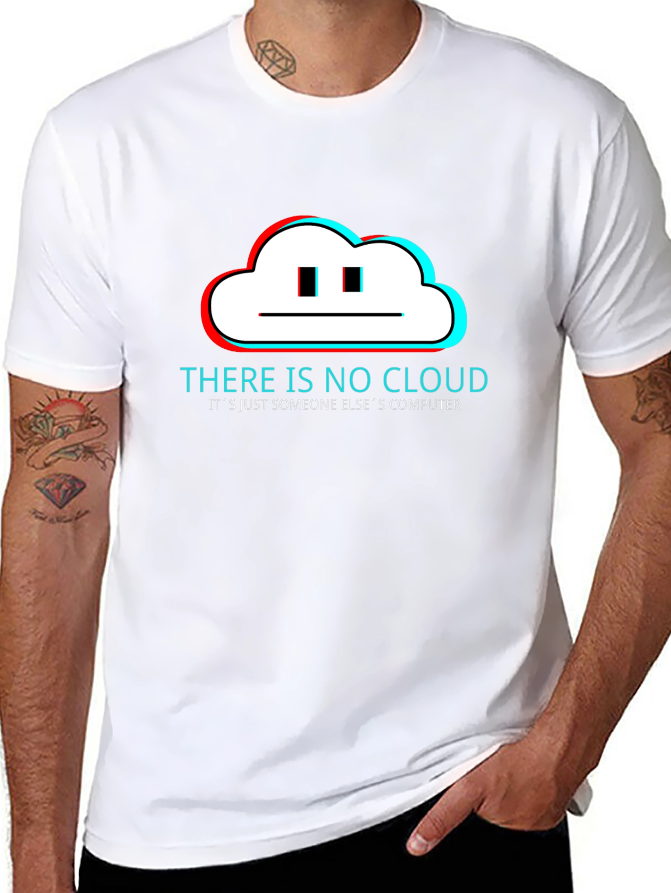 There is No Cloud - Funny Tech T-Shirt
