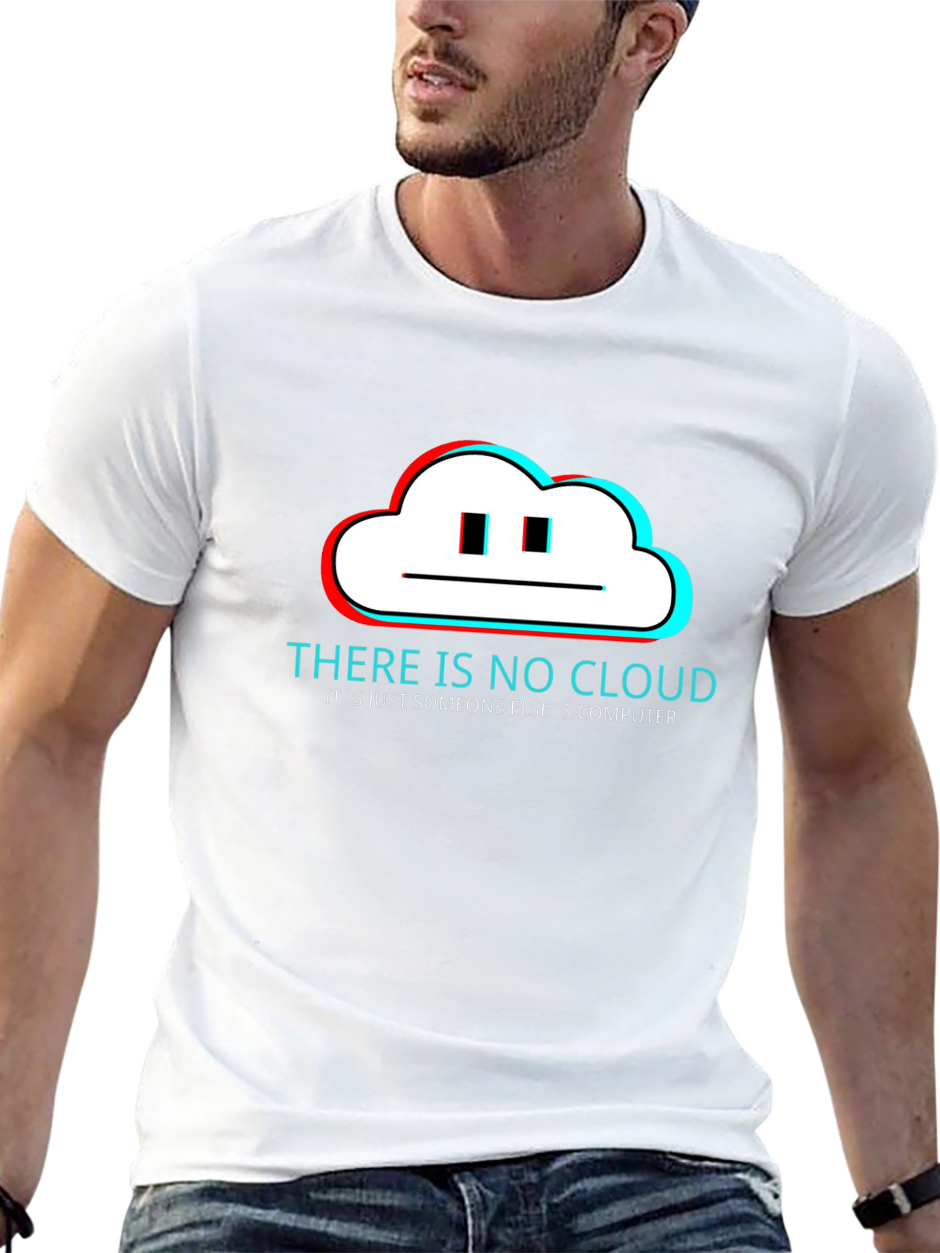 There is No Cloud - Funny Tech T-Shirt