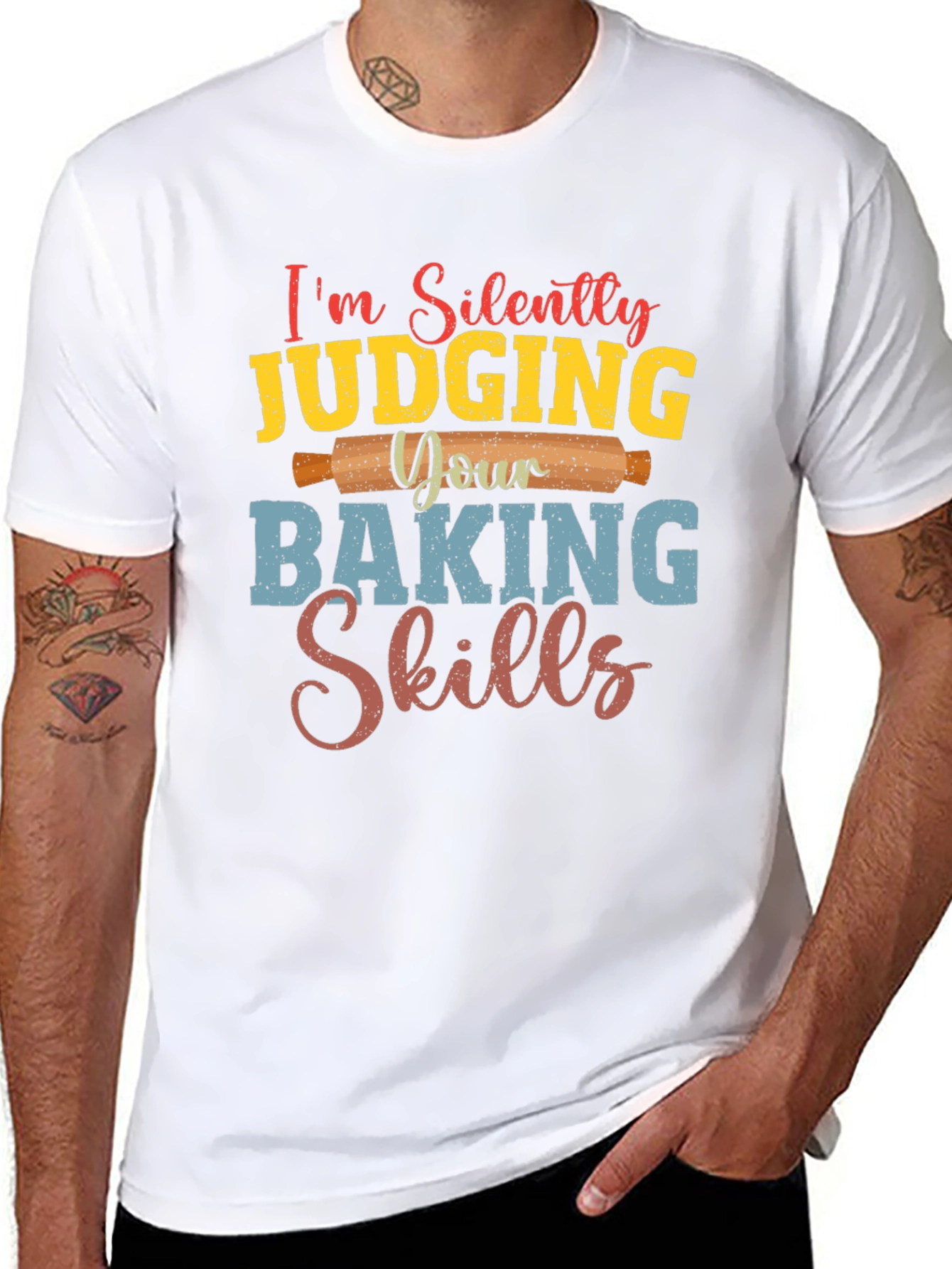 Baking Skills Graphic Tee - Funny Baker T-Shirt
