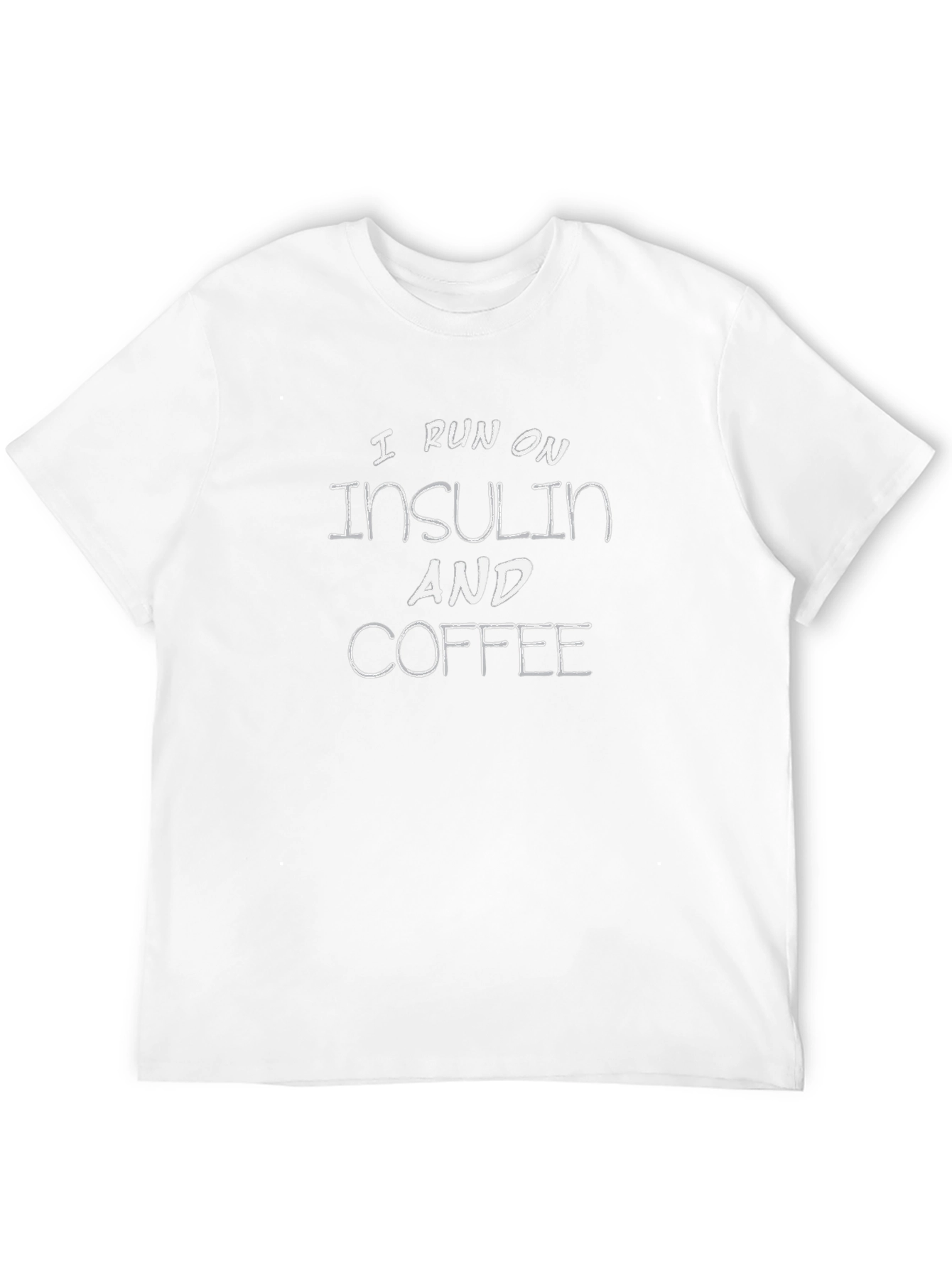 Insulin & Coffee T-Shirt - Diabetes Awareness
