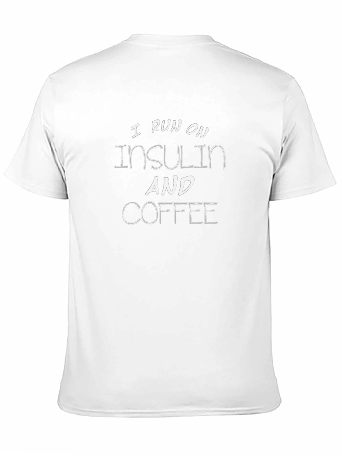 Insulin & Coffee T-Shirt - Diabetes Awareness