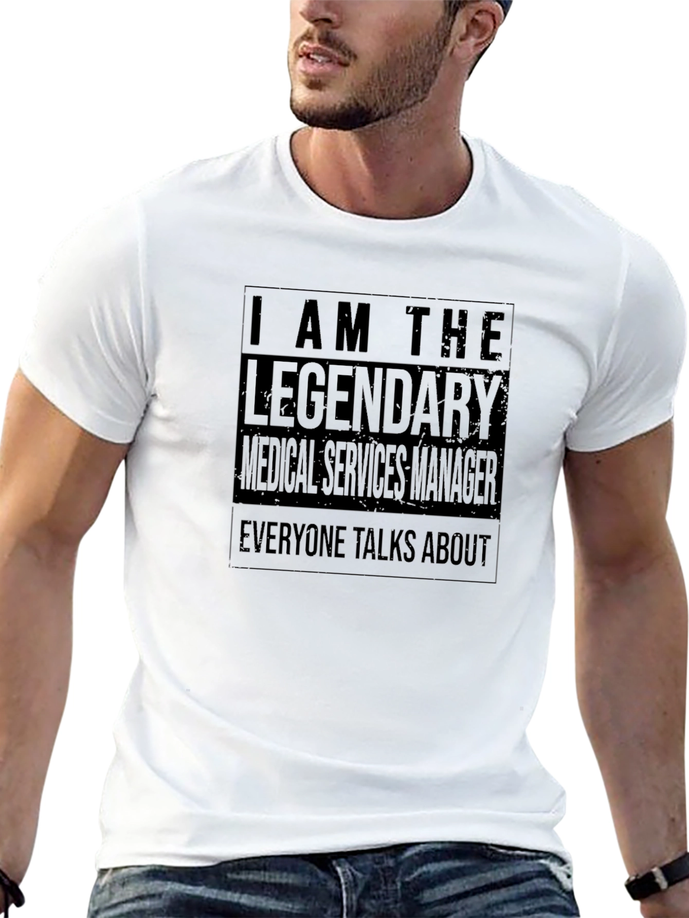 Legendary Medical Services Manager Black T-Shirt