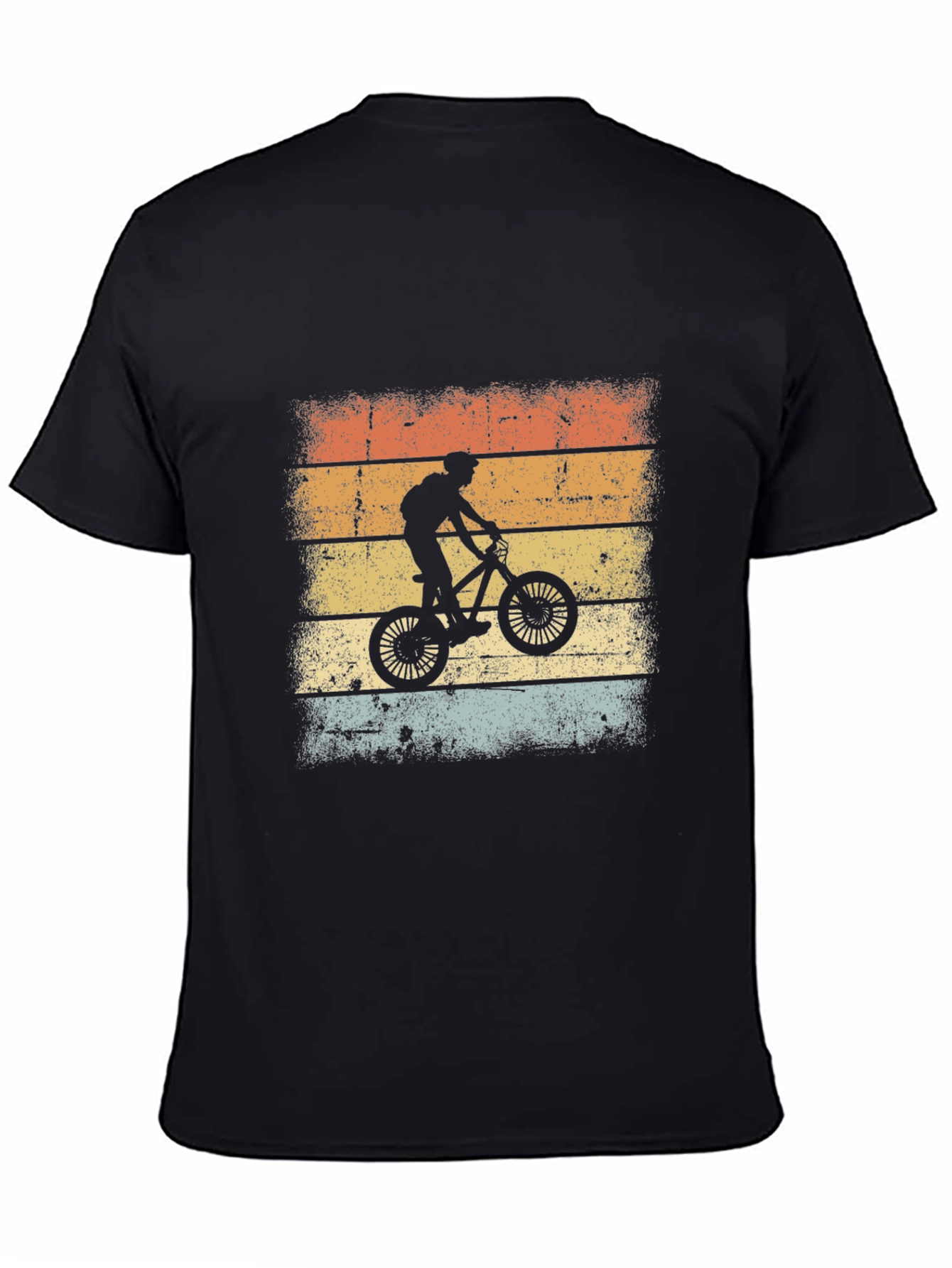 Retro Bike Ride Graphic T-Shirt