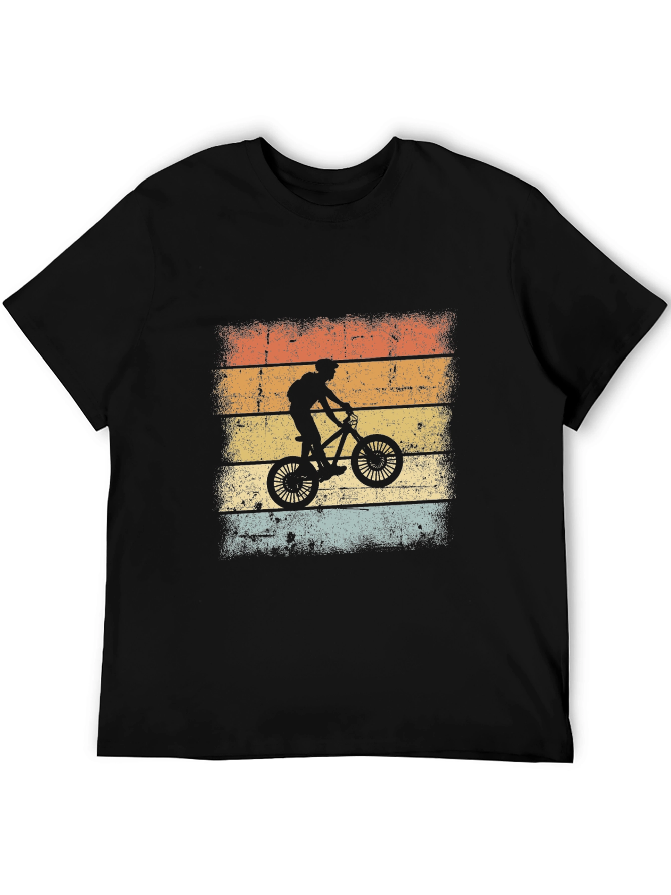 Retro Bike Ride Graphic T-Shirt