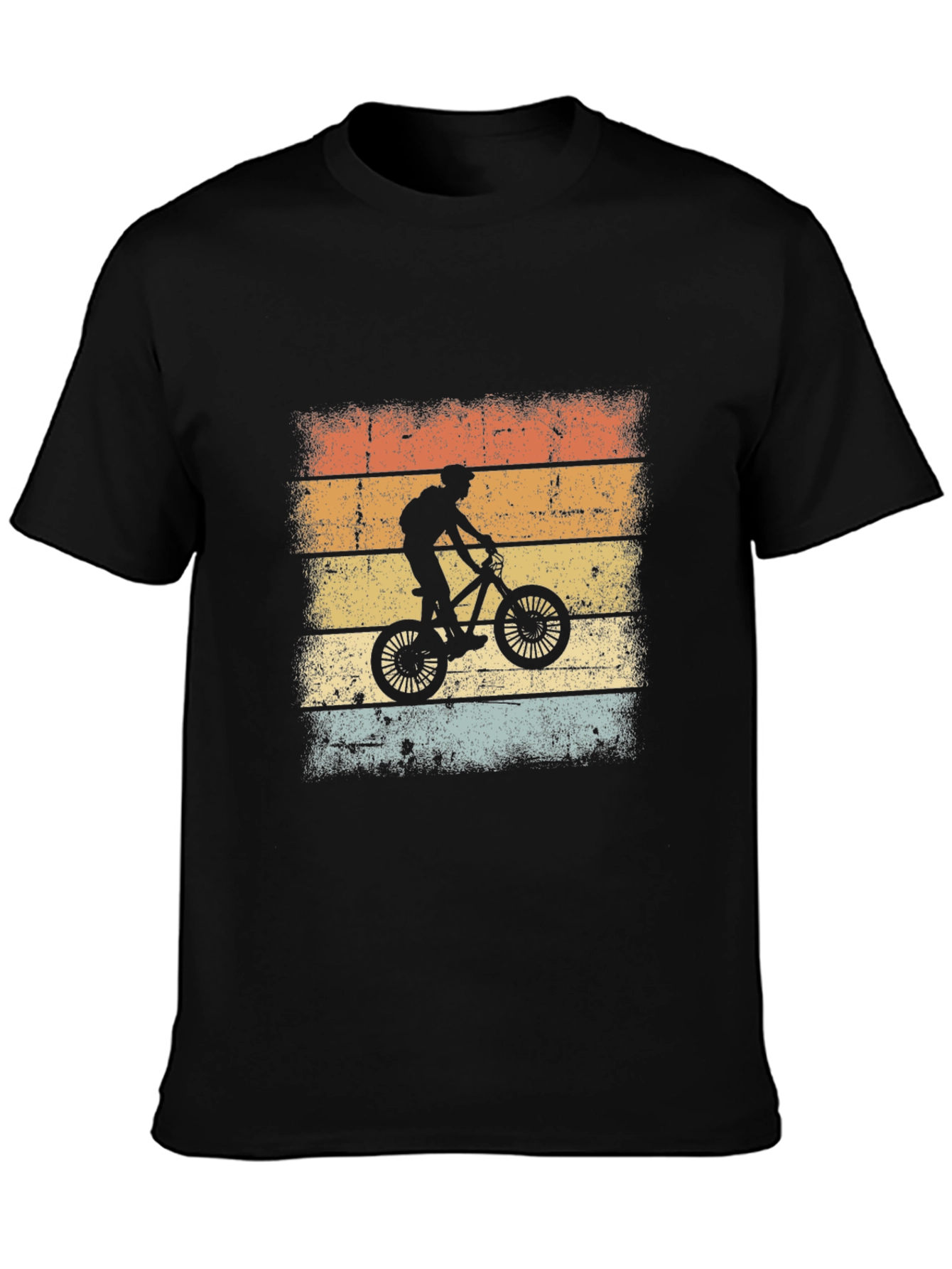 Retro Bike Ride Graphic T-Shirt
