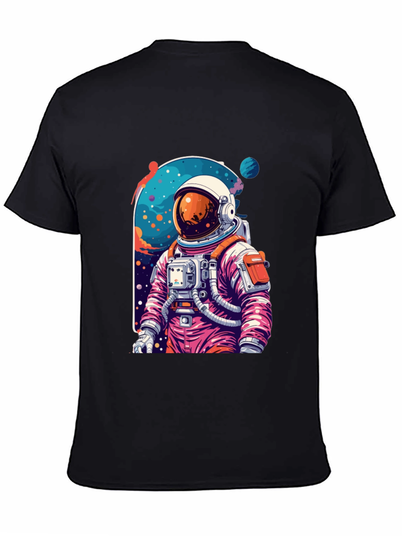 Astronaut Graphic Tee - Space Adventure Style