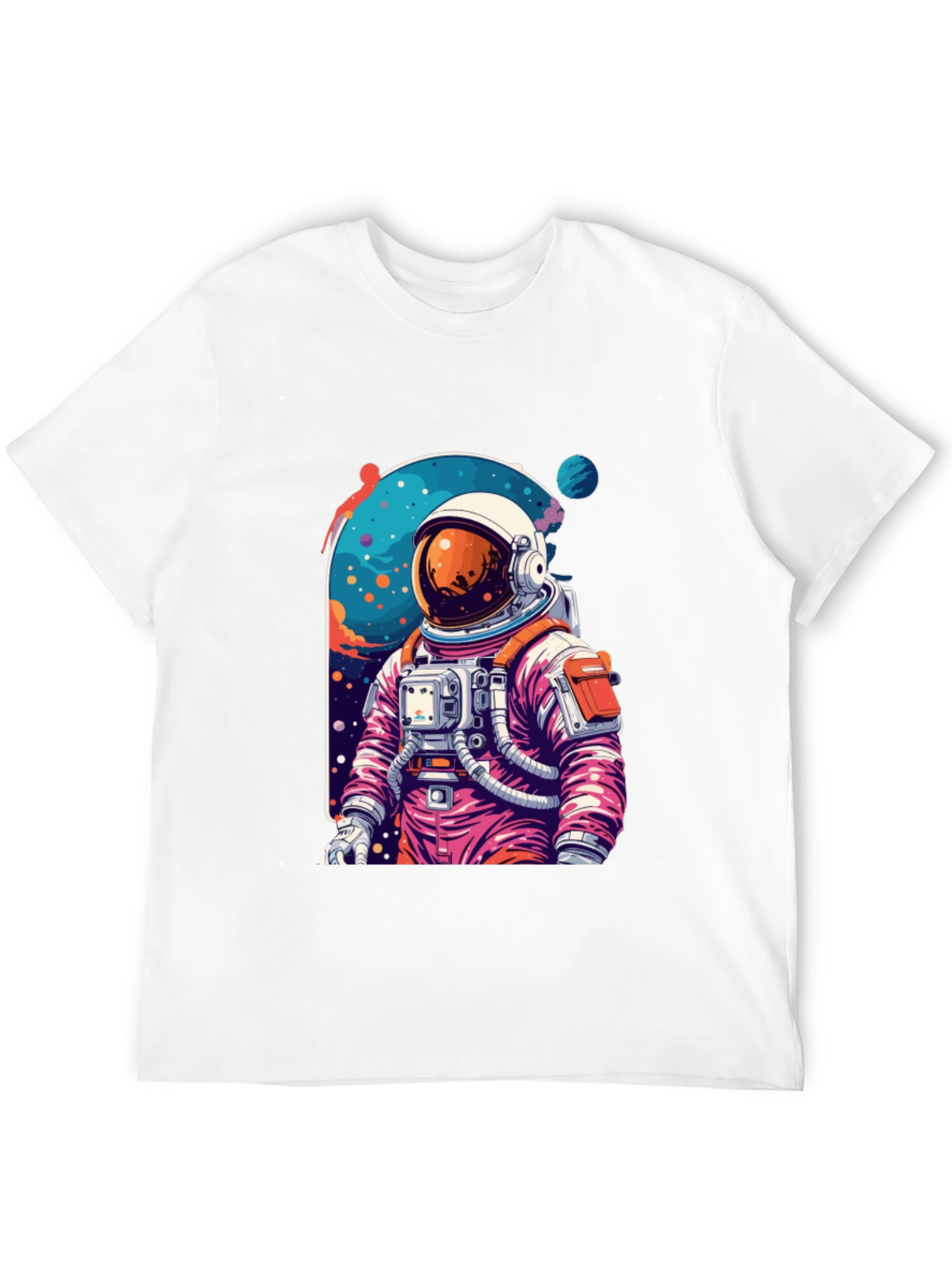 Astronaut Graphic Tee - Space Adventure Style