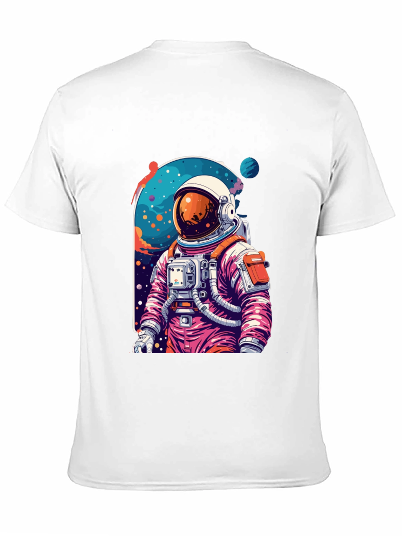 Astronaut Graphic Tee - Space Adventure Style