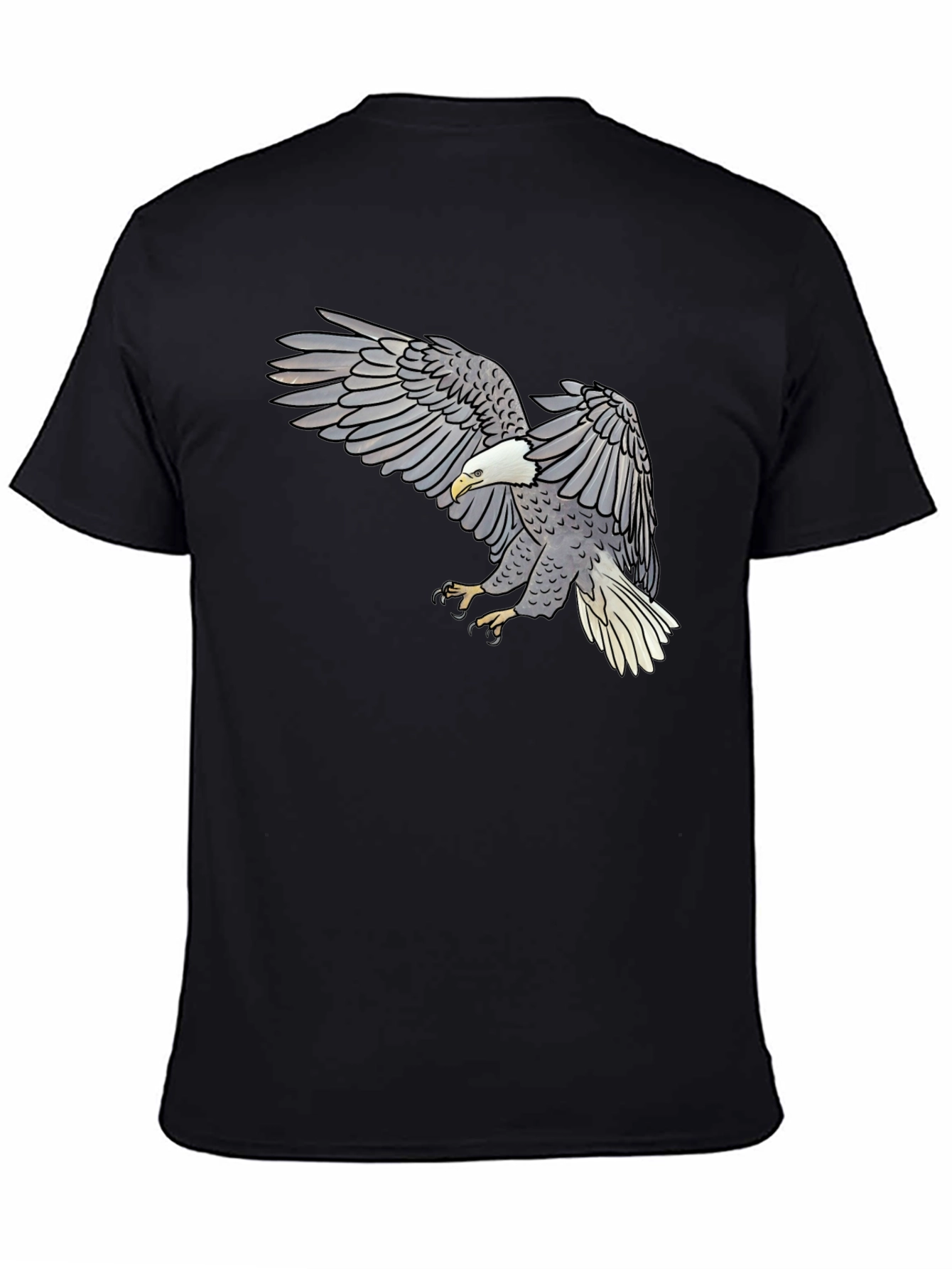 Eagle Graphic Tee - Mens Black T-Shirt