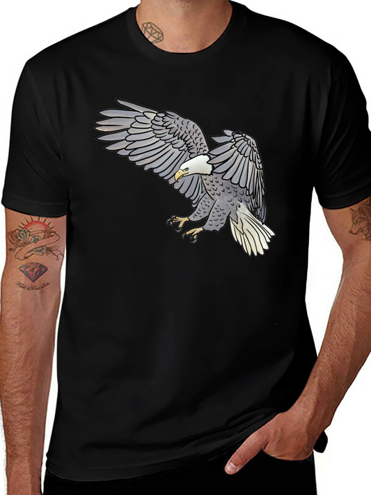 Eagle Graphic Tee - Mens Black T-Shirt