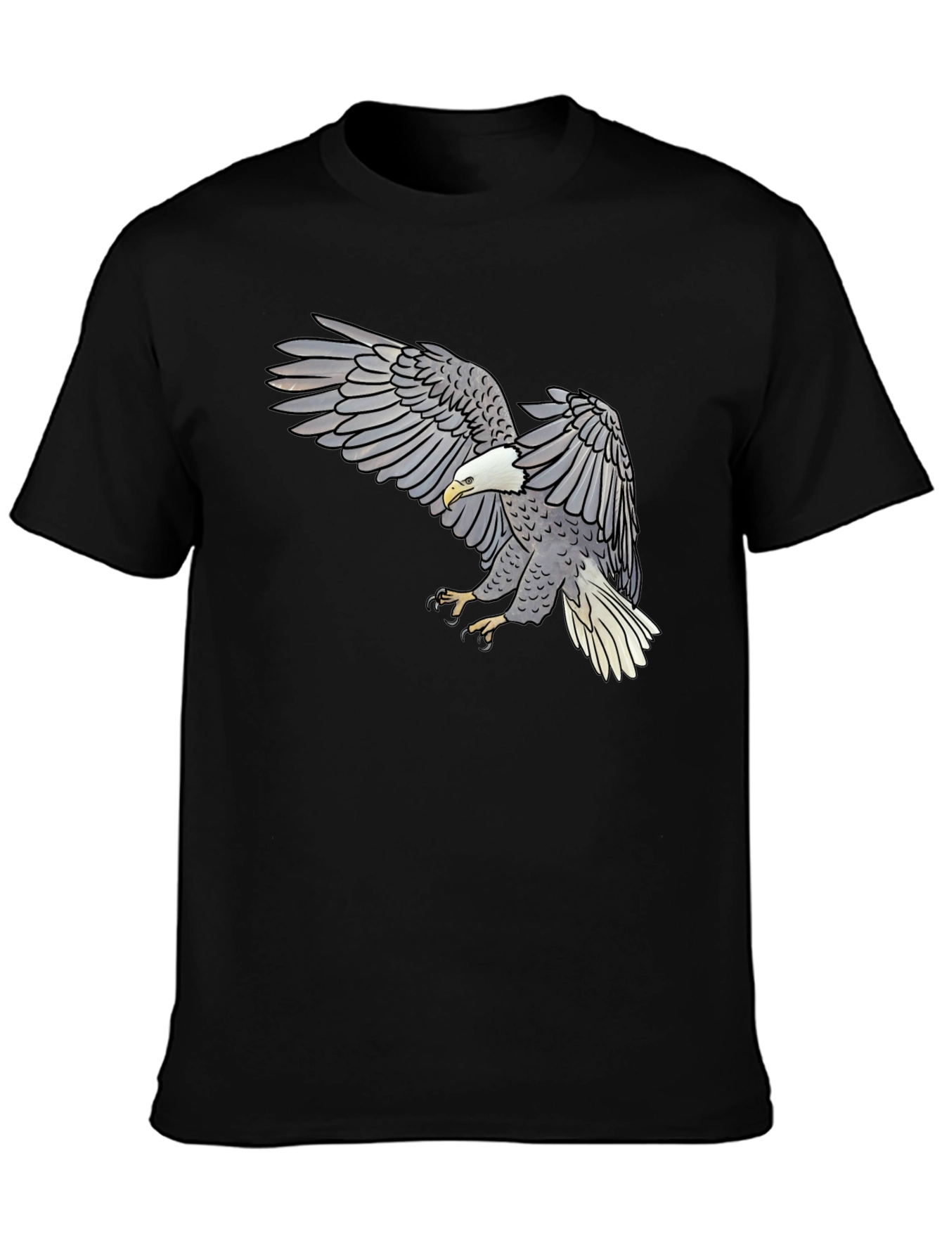 Eagle Graphic Tee - Mens Black T-Shirt