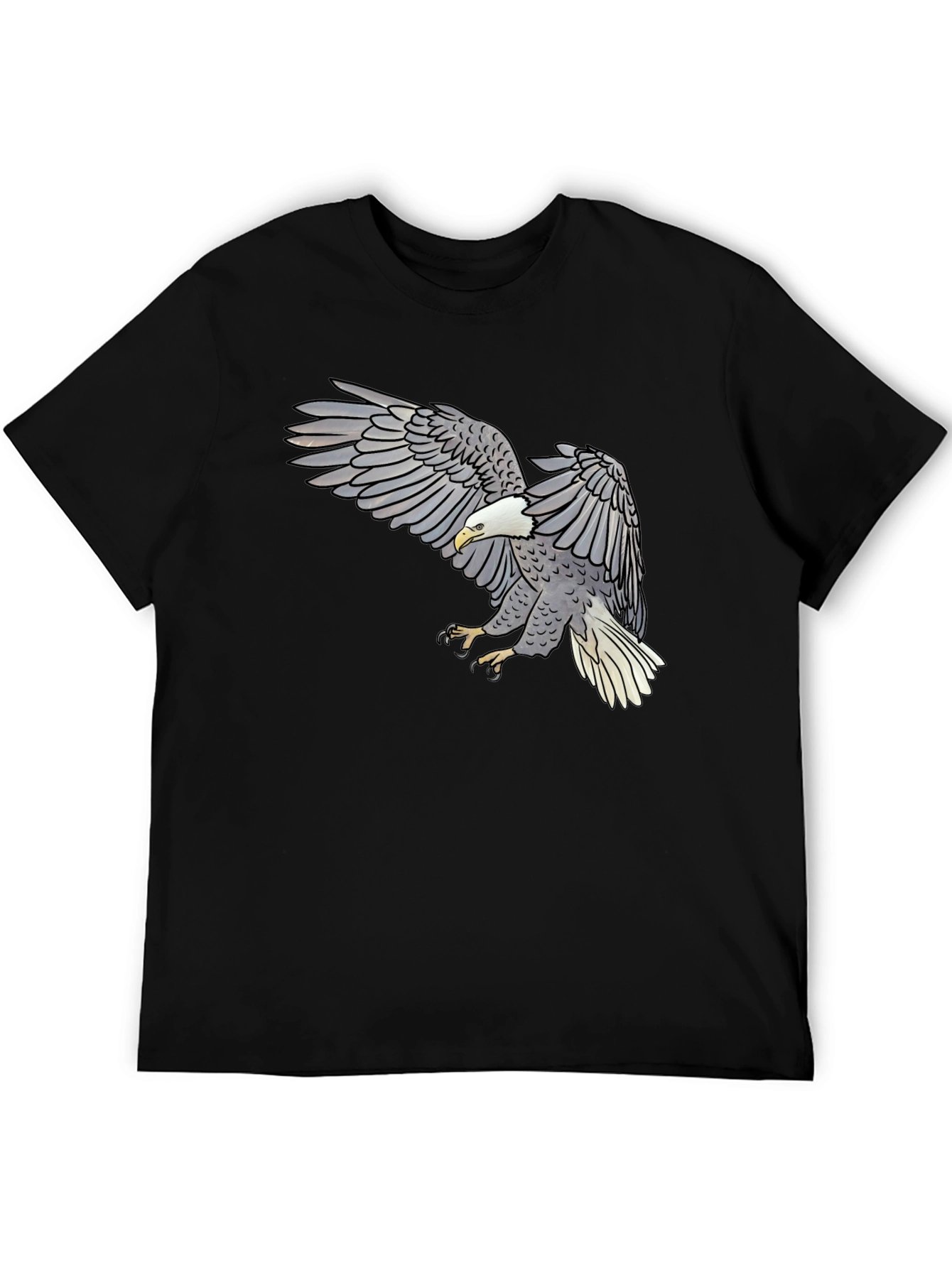 Eagle Graphic Tee - Mens Black T-Shirt