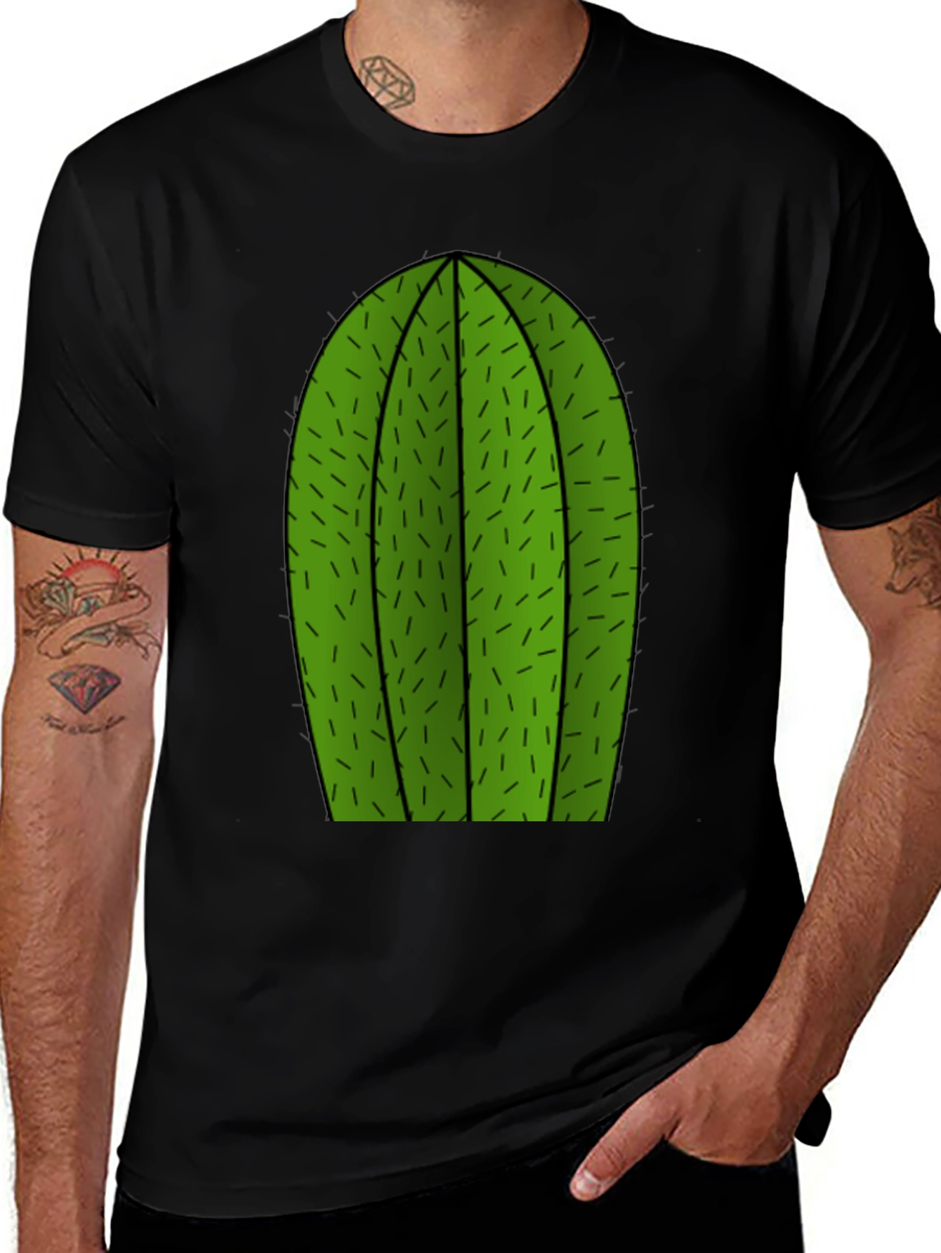 Cactus Graphic T-Shirt - Trendy and Unique