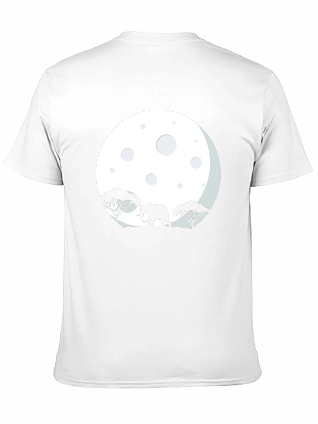 Elephant Moon Graphic Tee - Black
