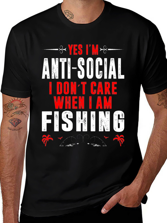 Anti-Social Fishing T-Shirt