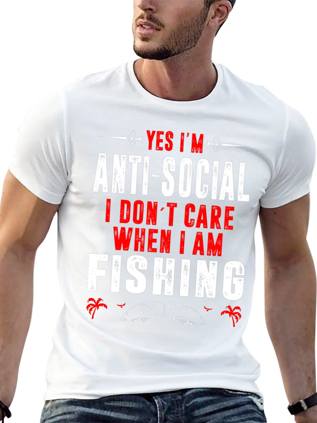 Anti-Social Fishing T-Shirt