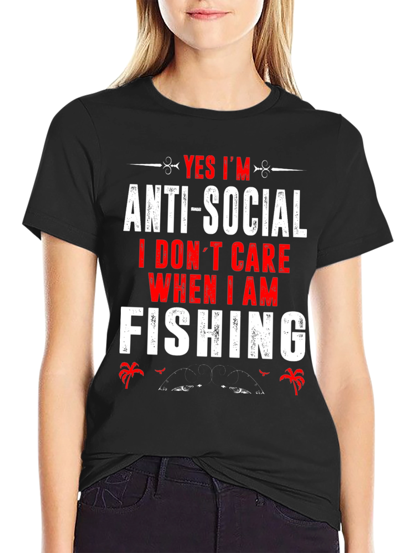 Anti-Social Fishing T-Shirt