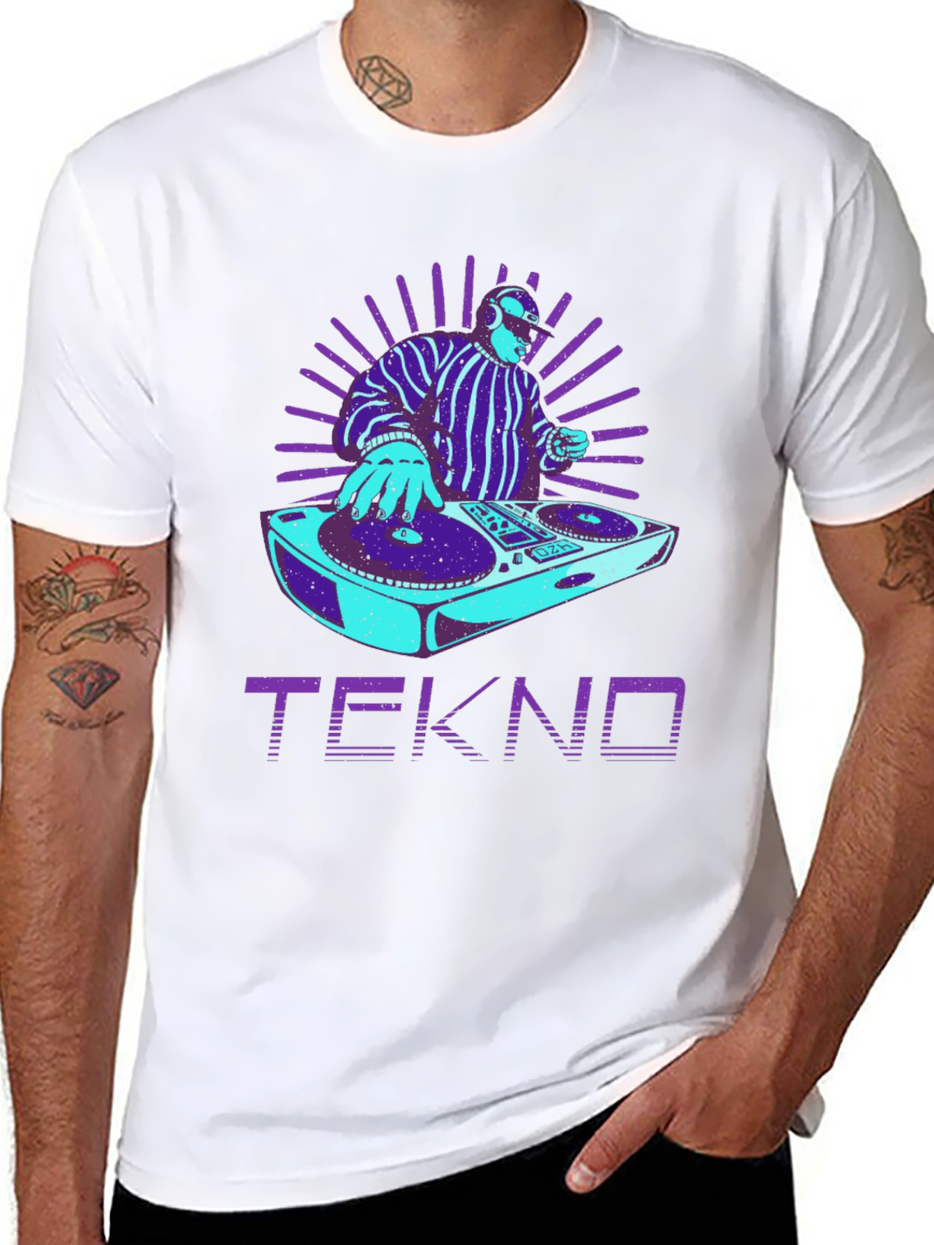 Tekno DJ Graphic T-Shirt