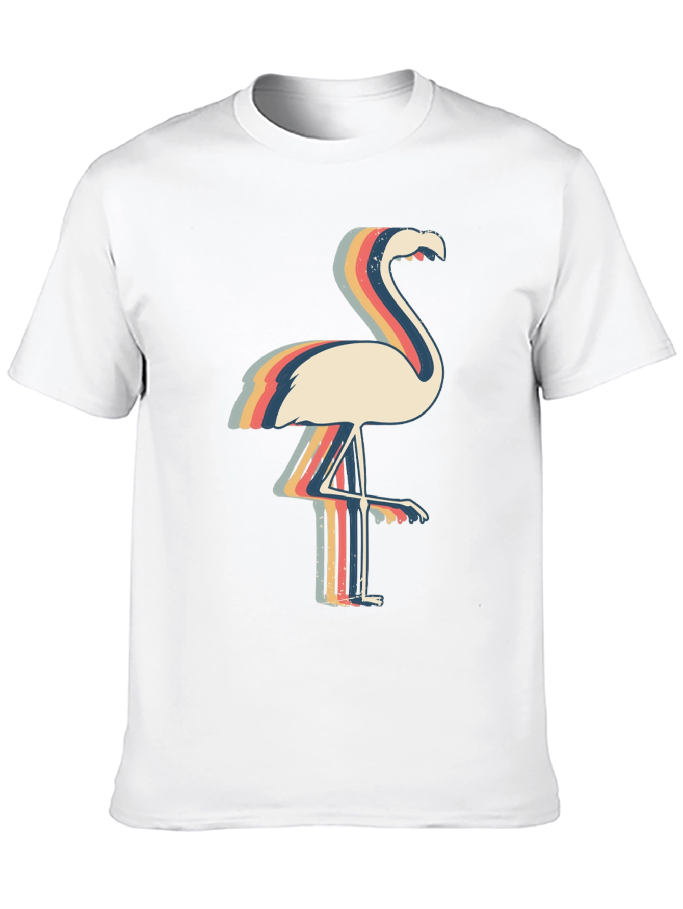 Retro Flamingo Graphic Tee - Stylish & Unique