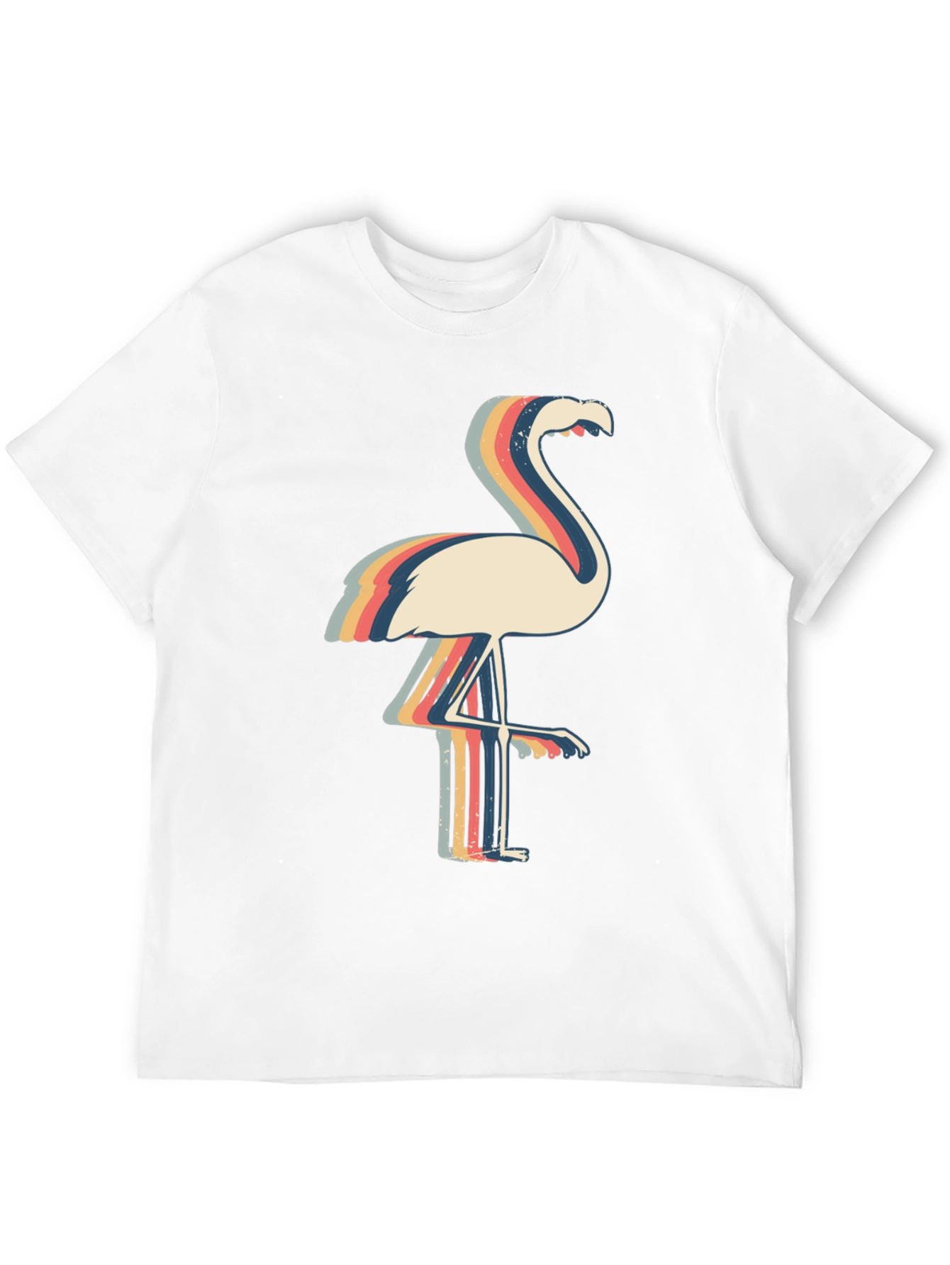 Retro Flamingo Graphic Tee - Stylish & Unique