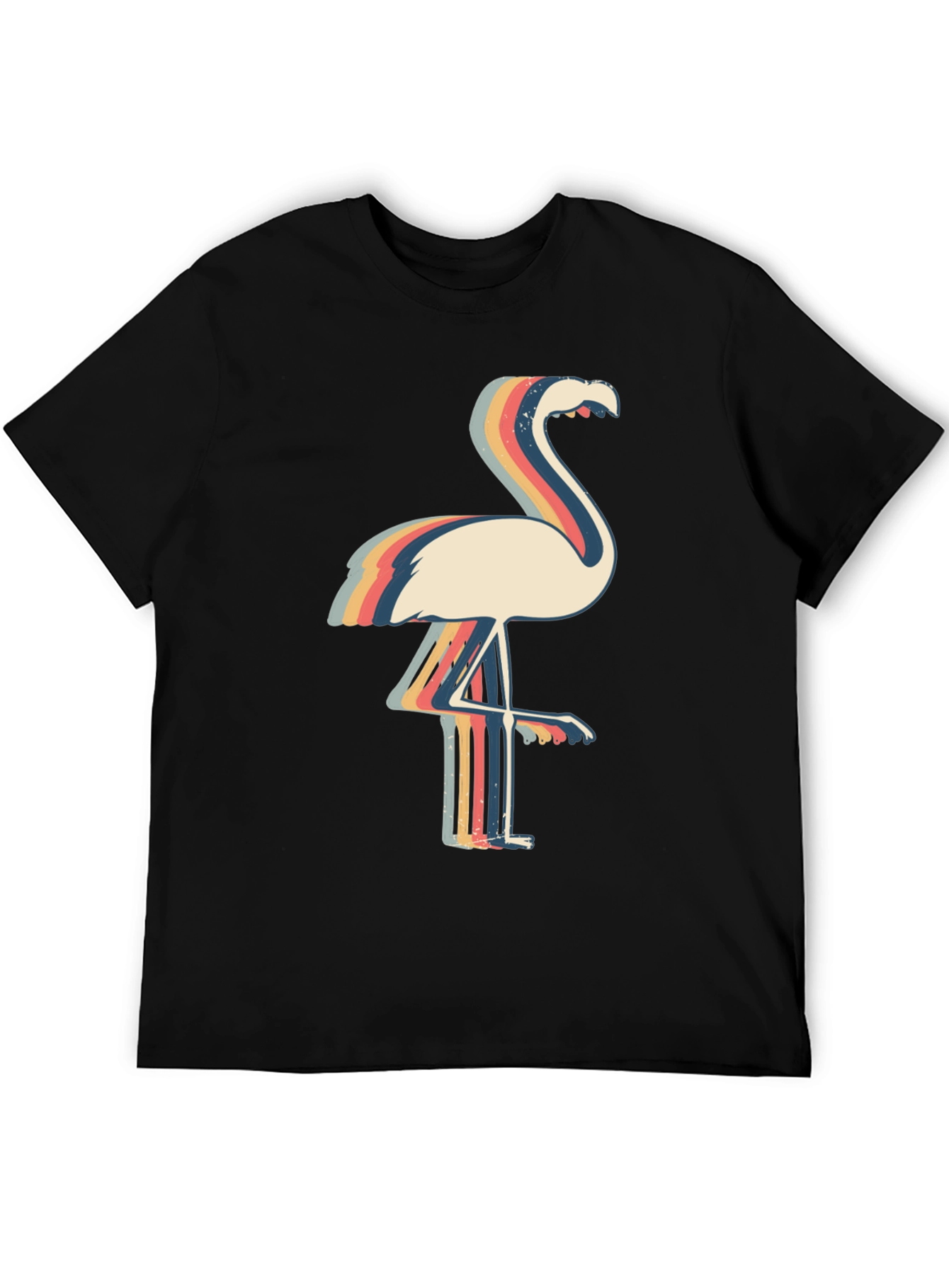 Retro Flamingo Graphic Tee - Stylish & Unique