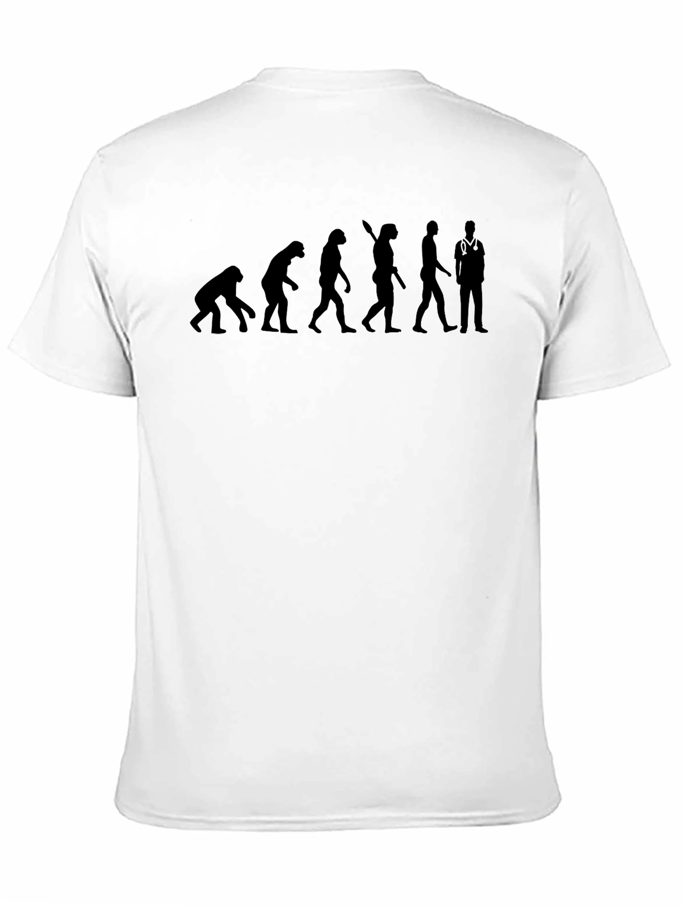 Evolution of Doctor Black T-Shirt