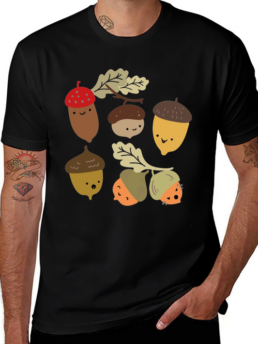 Acorn Graphic Print T-Shirt