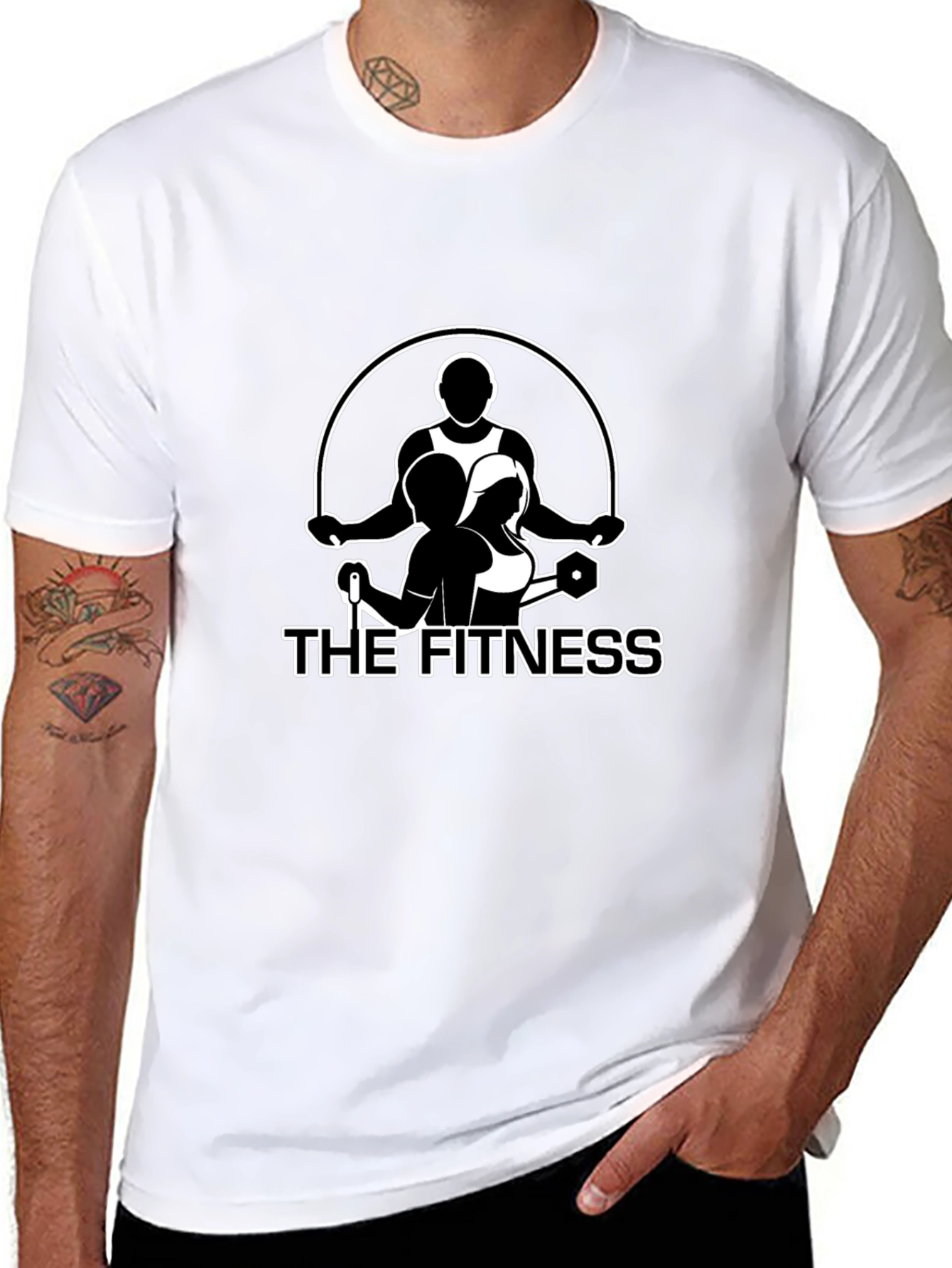The Fitness Graphic T-Shirt - Gym Workout Apparel