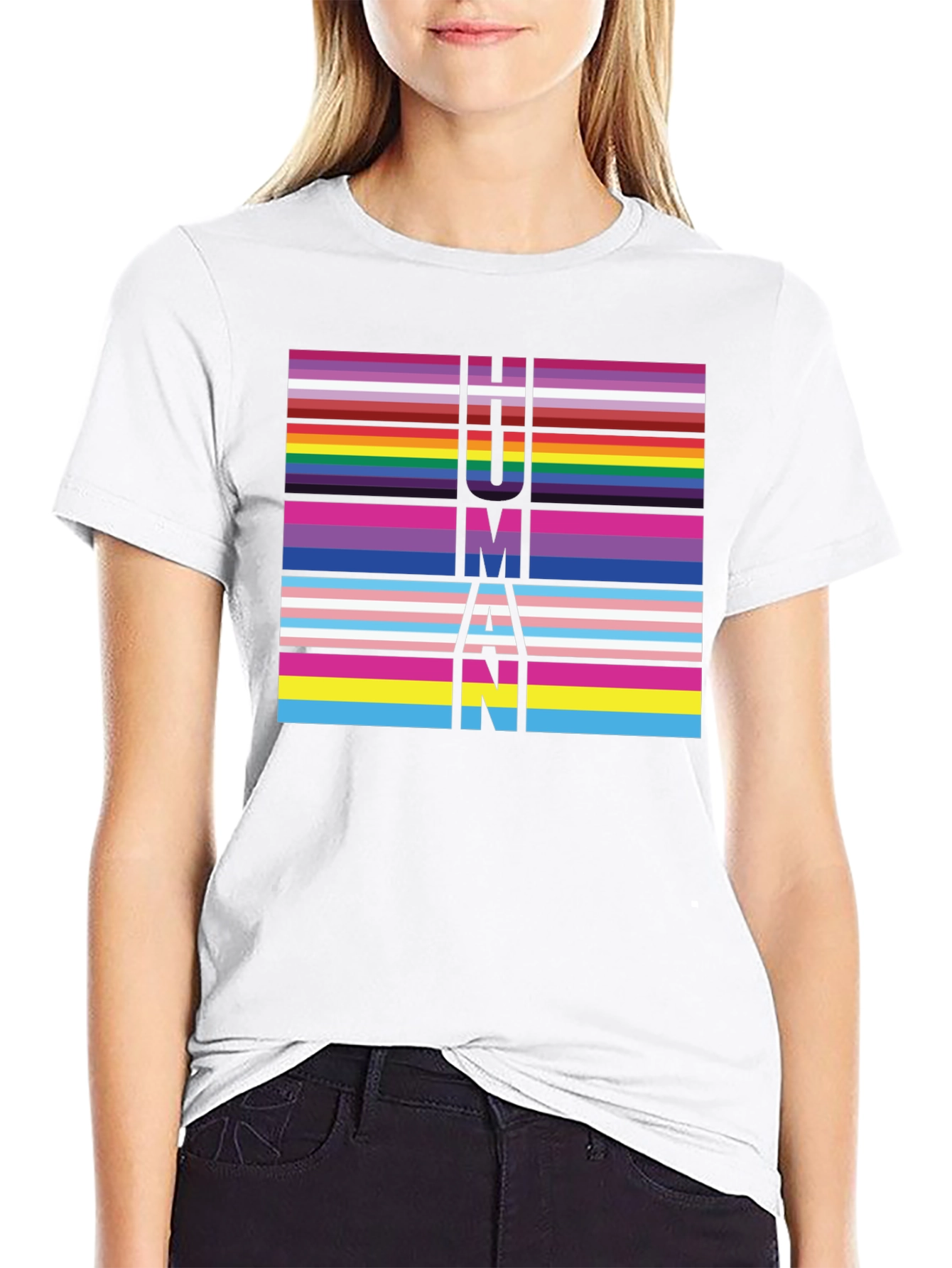 Pride Human T-Shirt - LGBTQ+ Equality