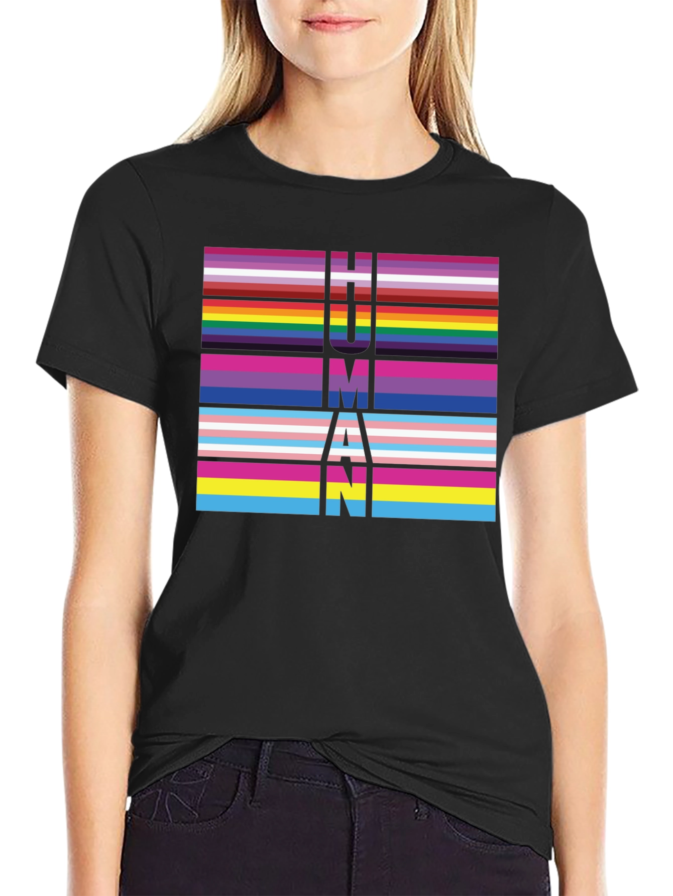 Pride Human T-Shirt - LGBTQ+ Equality