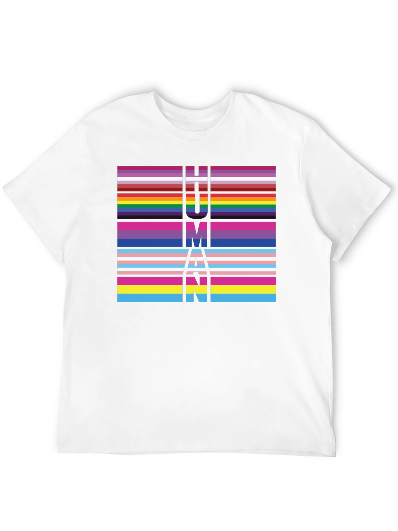 Pride Human T-Shirt - LGBTQ+ Equality