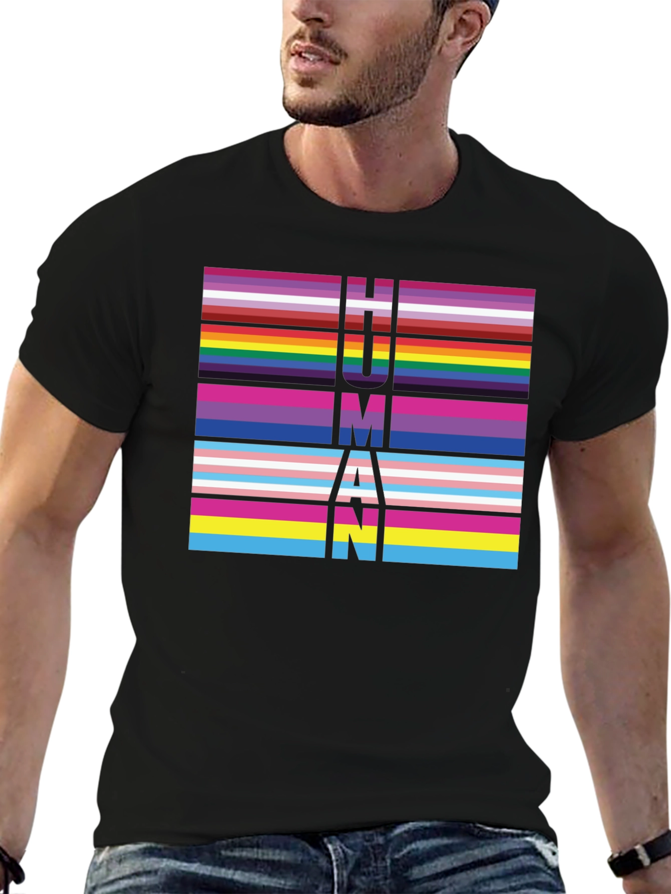 Pride Human T-Shirt - LGBTQ+ Equality