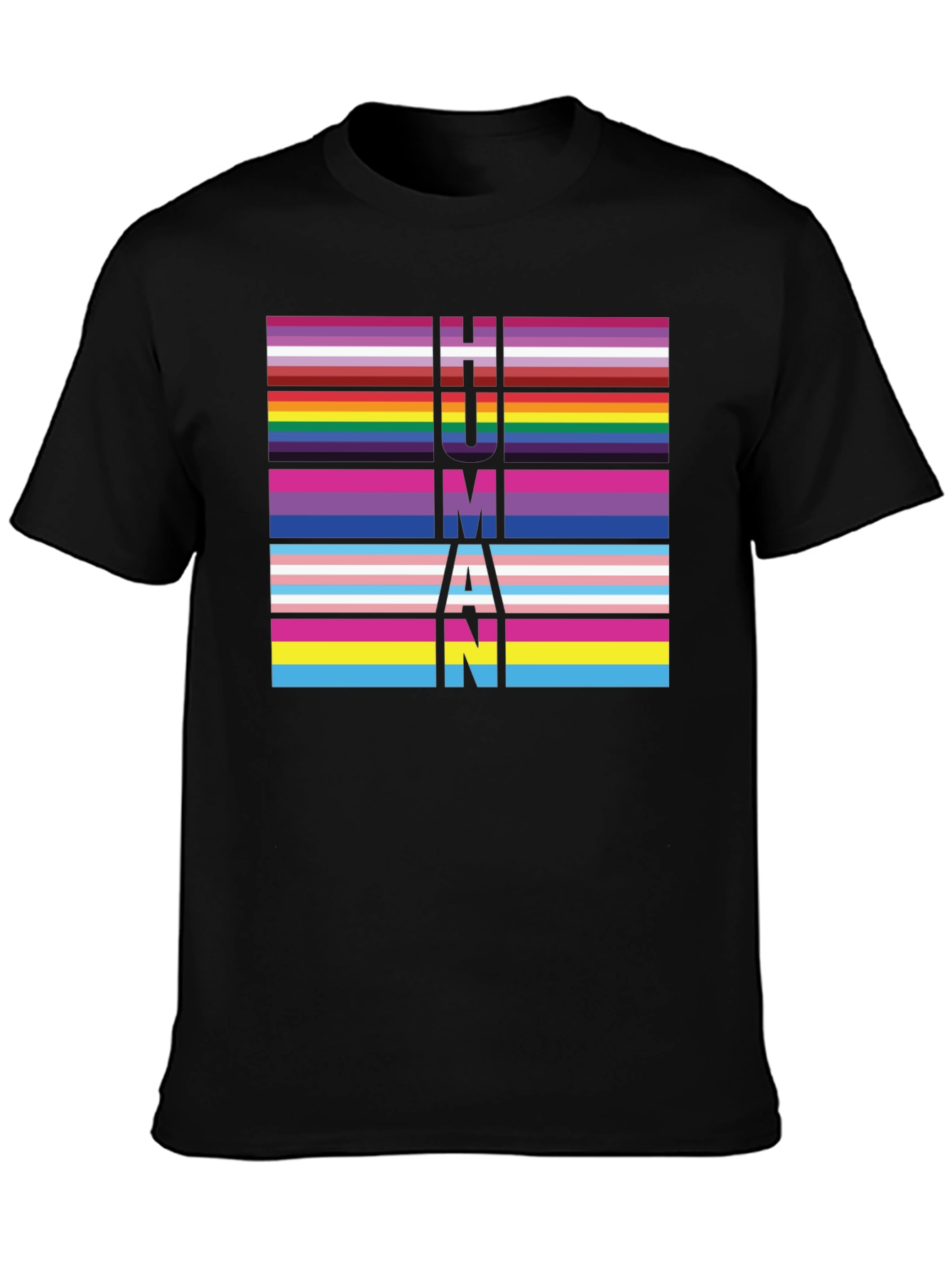 Pride Human T-Shirt - LGBTQ+ Equality