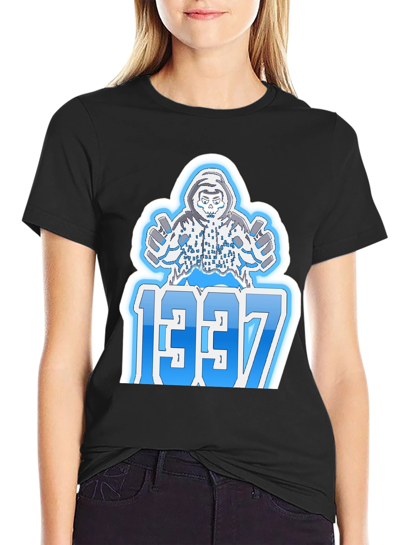 1337 Gamer T-Shirt - Black