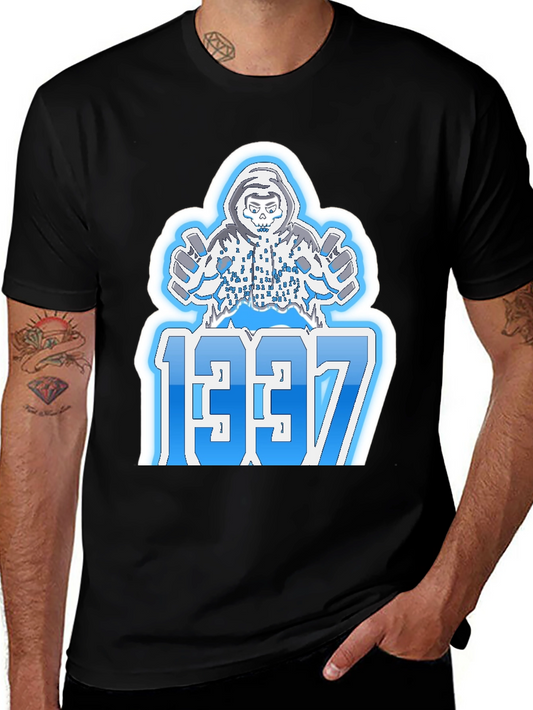 1337 Gamer T-Shirt - Black