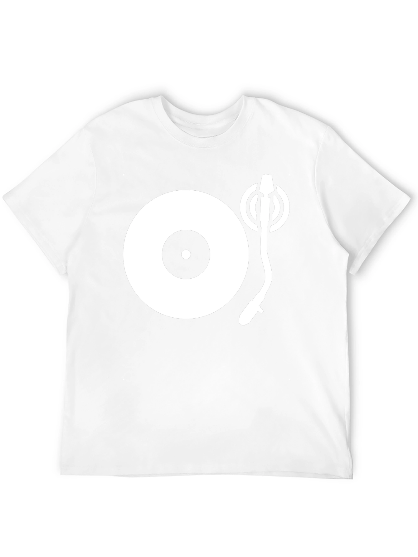 Turntable Graphic Black T-Shirt
