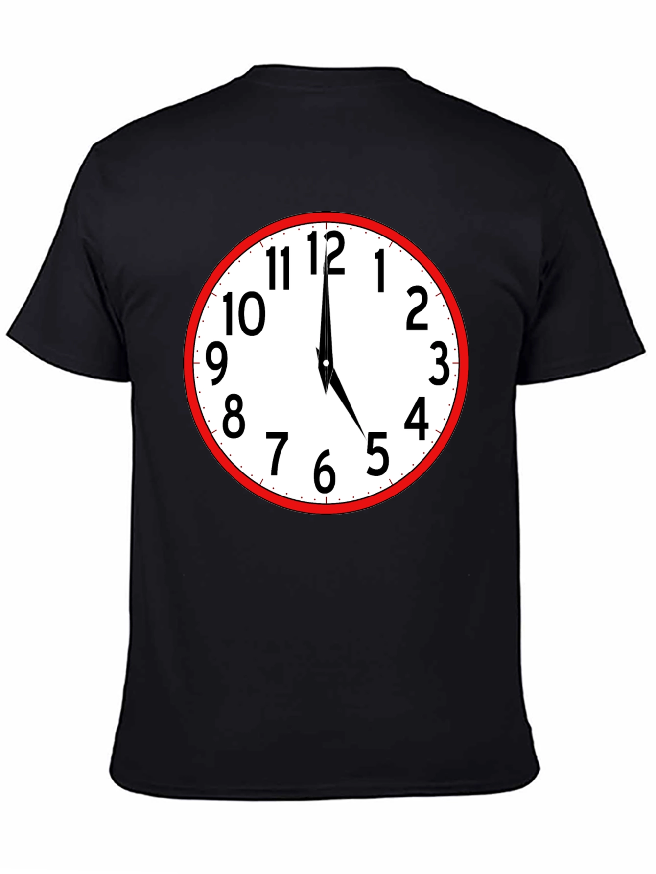 Novelty Clock T-Shirt - Time is Now!