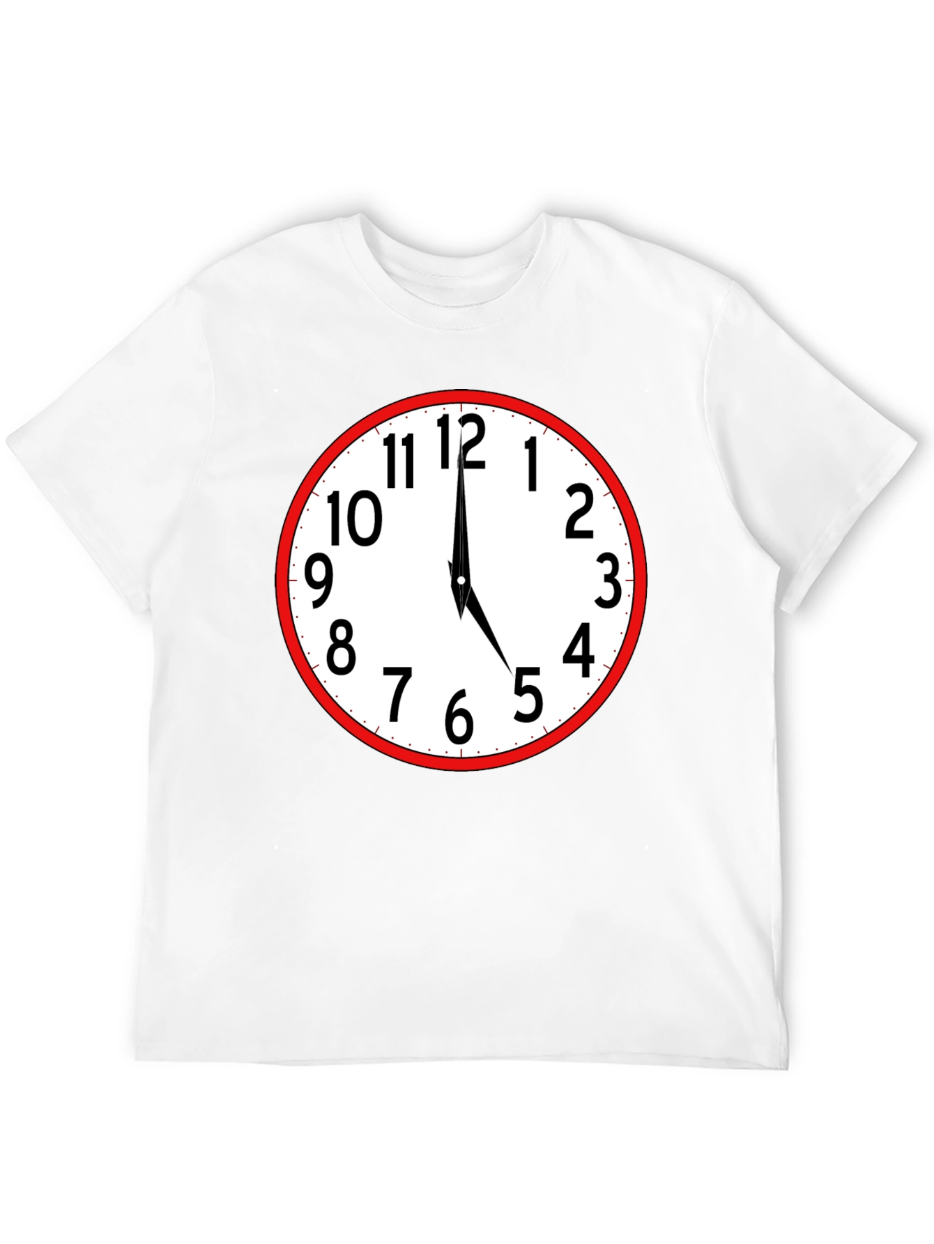 Novelty Clock T-Shirt - Time is Now!