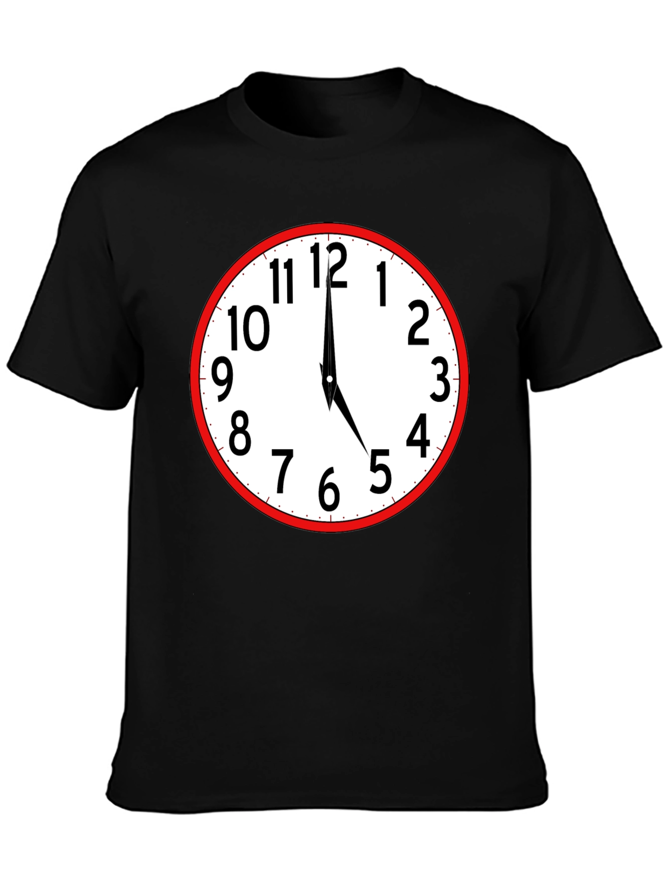 Novelty Clock T-Shirt - Time is Now!
