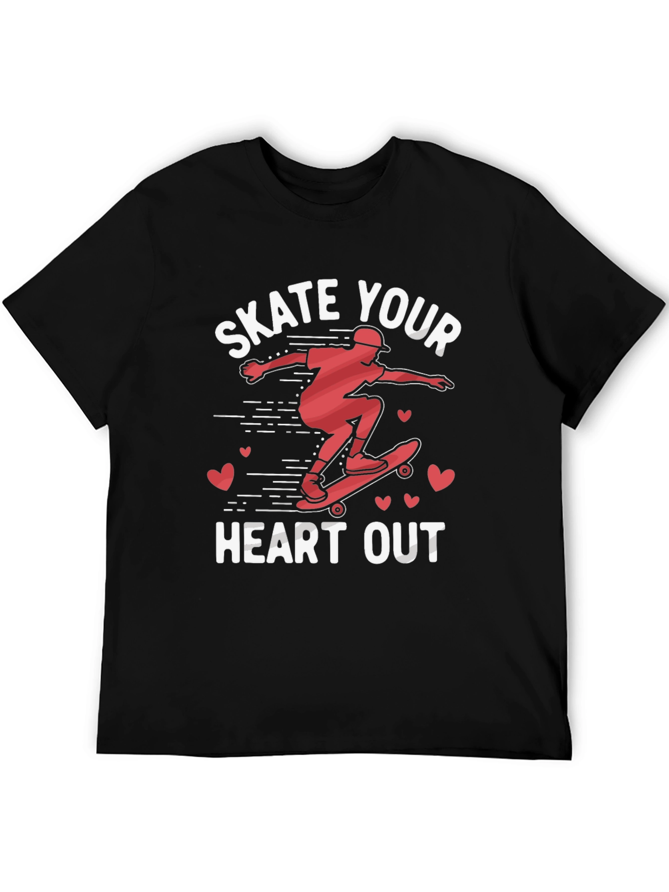 Skate Your Heart Out Graphic Tee