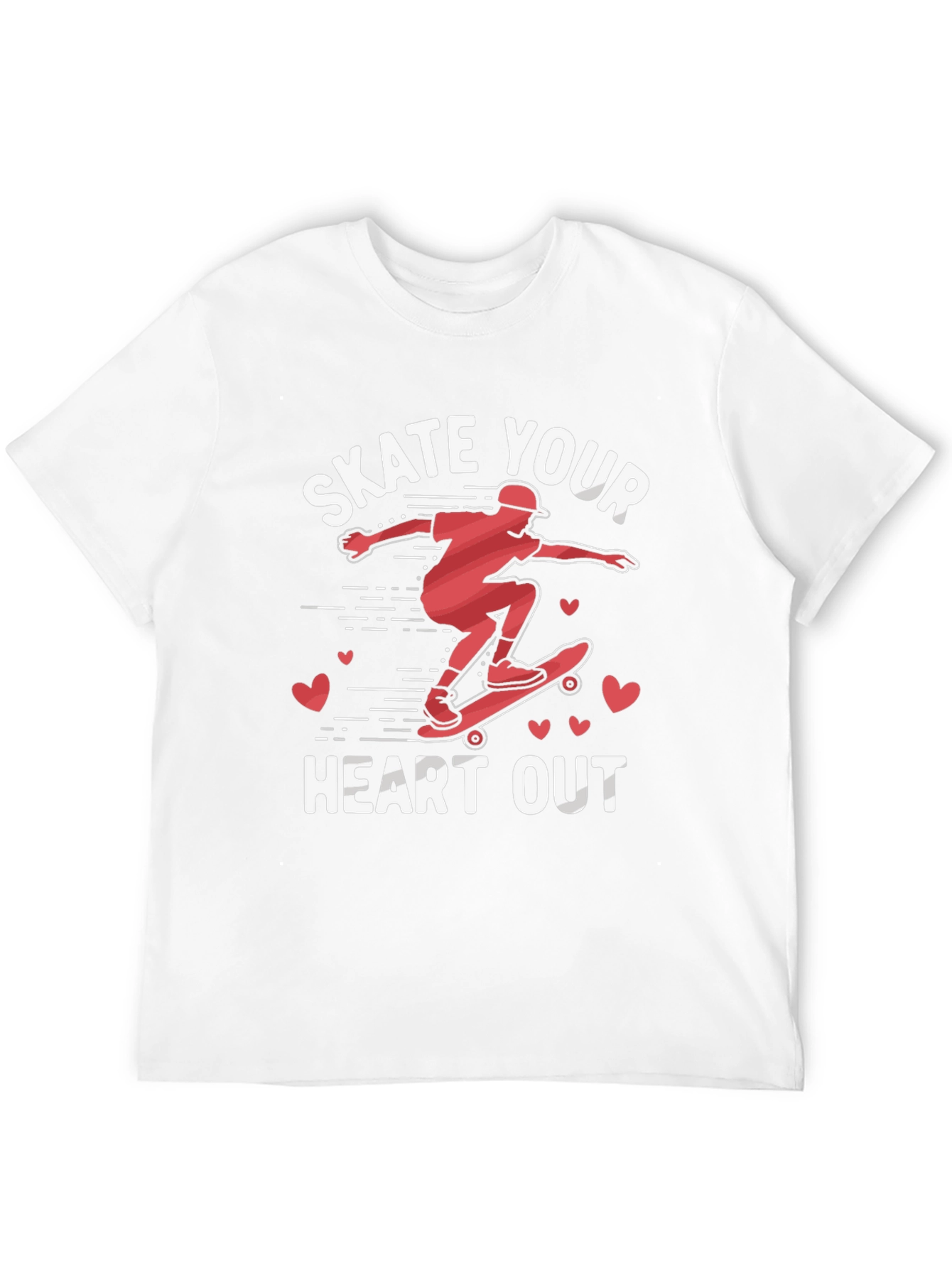 Skate Your Heart Out Graphic Tee