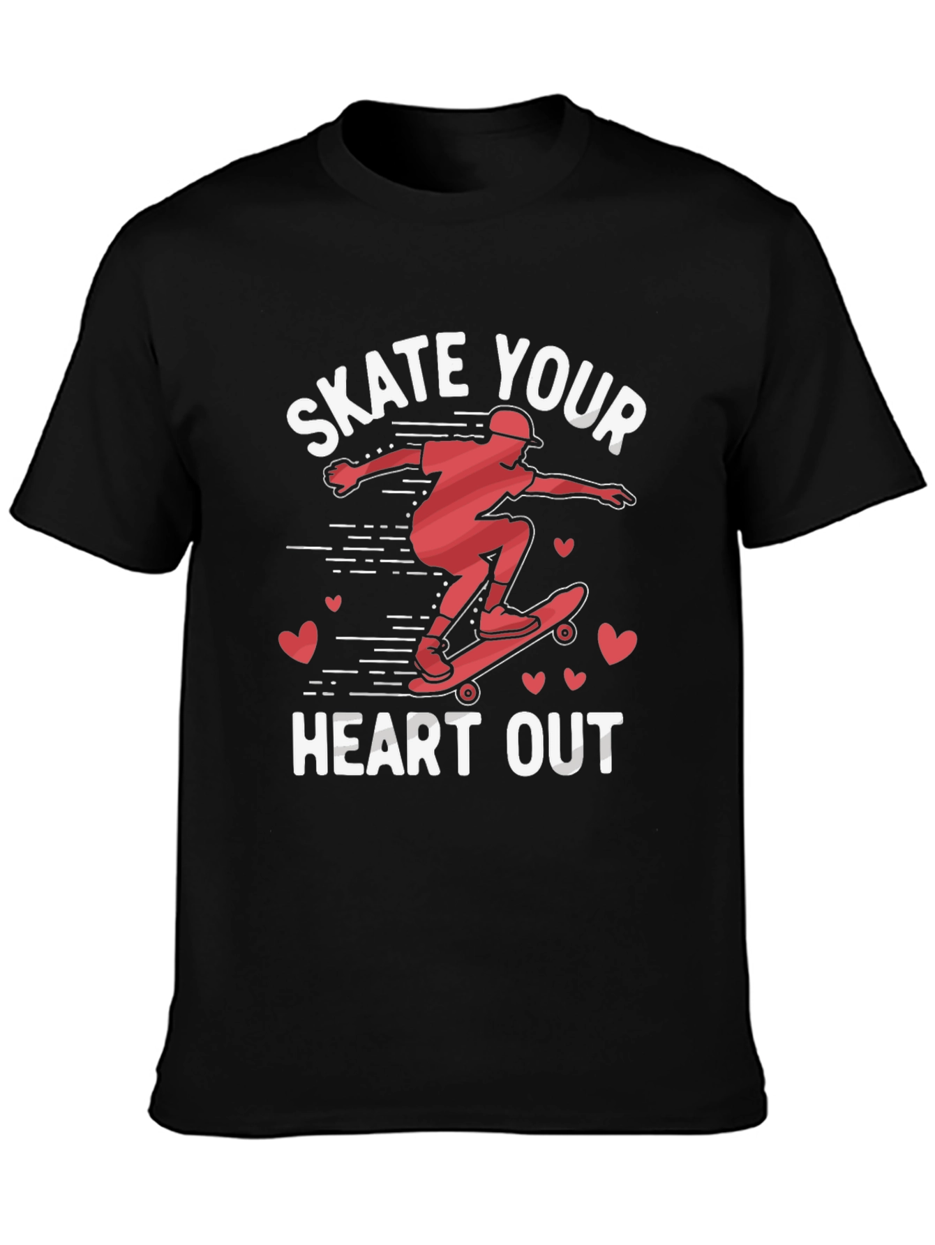 Skate Your Heart Out Graphic Tee